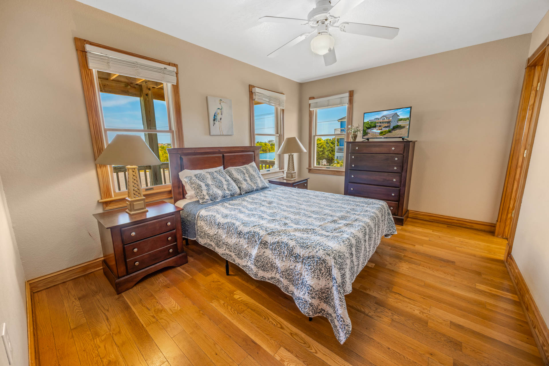 Surf Or Sound Realty 1027 The Kinnakeet Retreat Bedroom 2 1