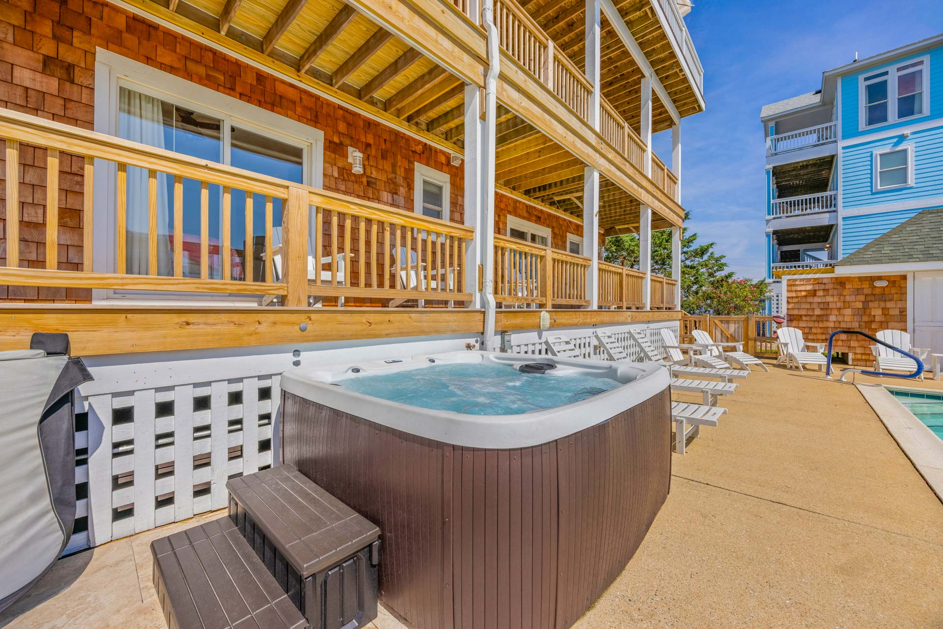 Surf Or Sound Realty 1224 Ride Like The Wind Hot Tub 1