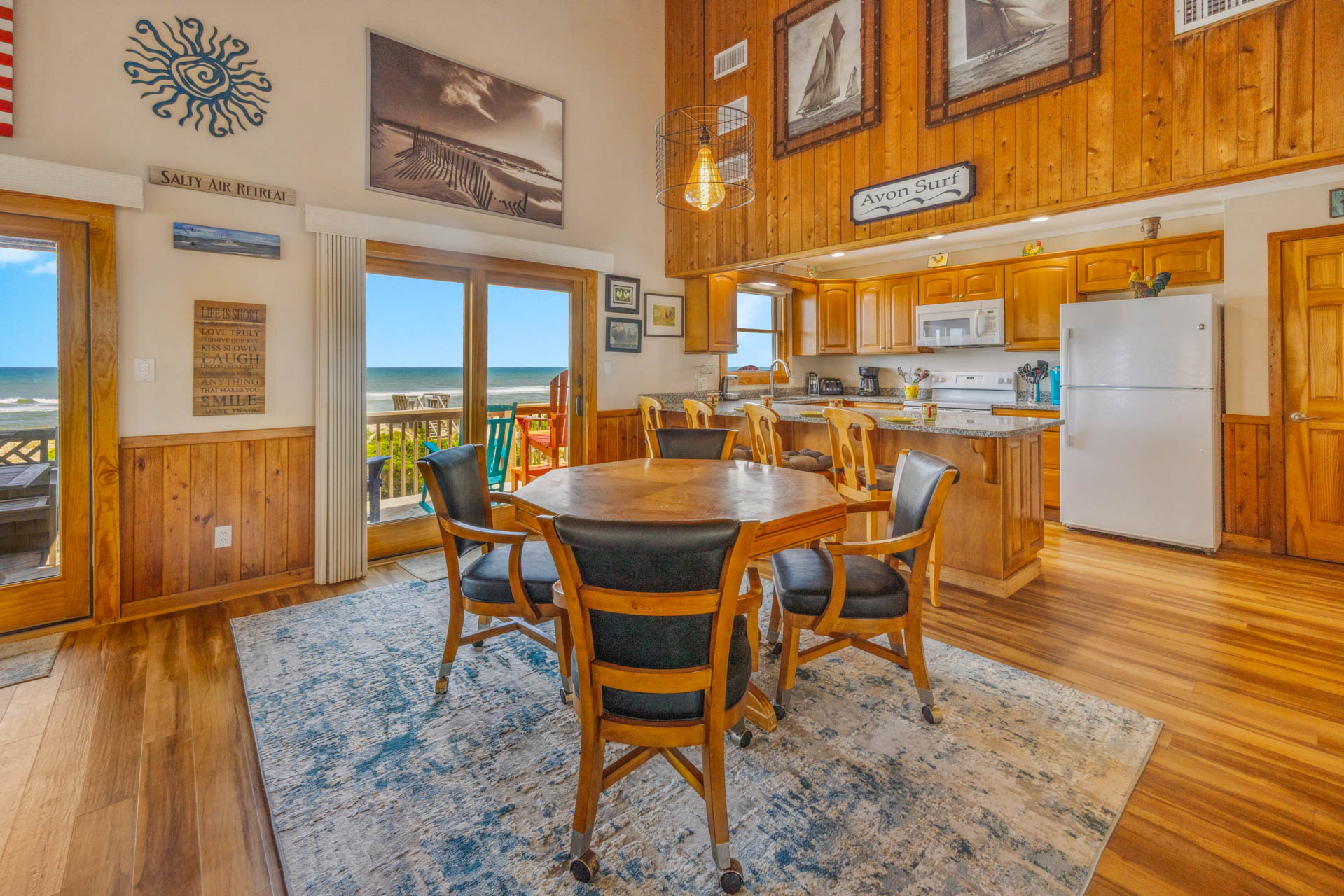 Surf Or Sound Realty 831 Avon Surf Dining Area 5