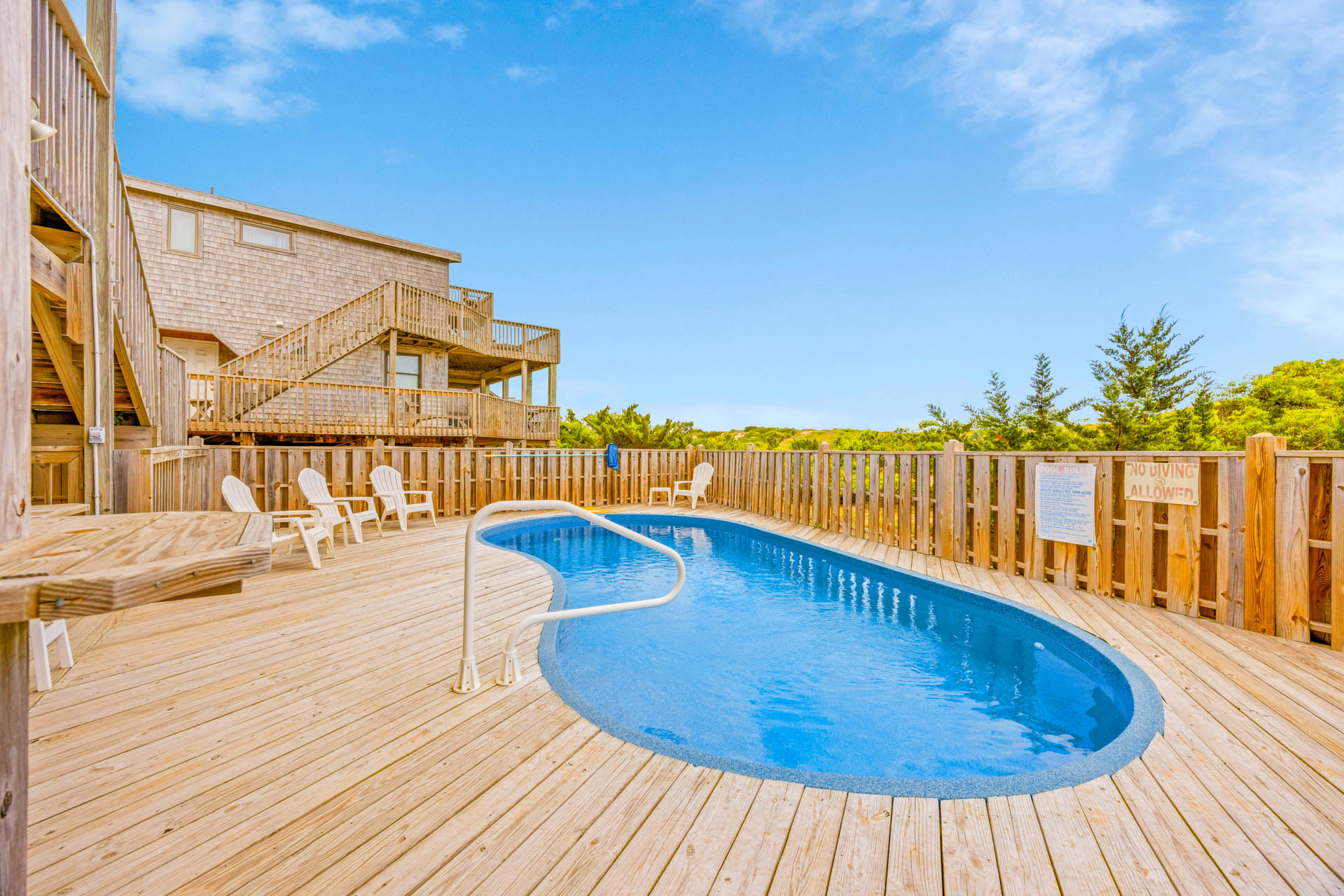 Surf Or Sound Realty 436 Ocean Lady Pool Area 3