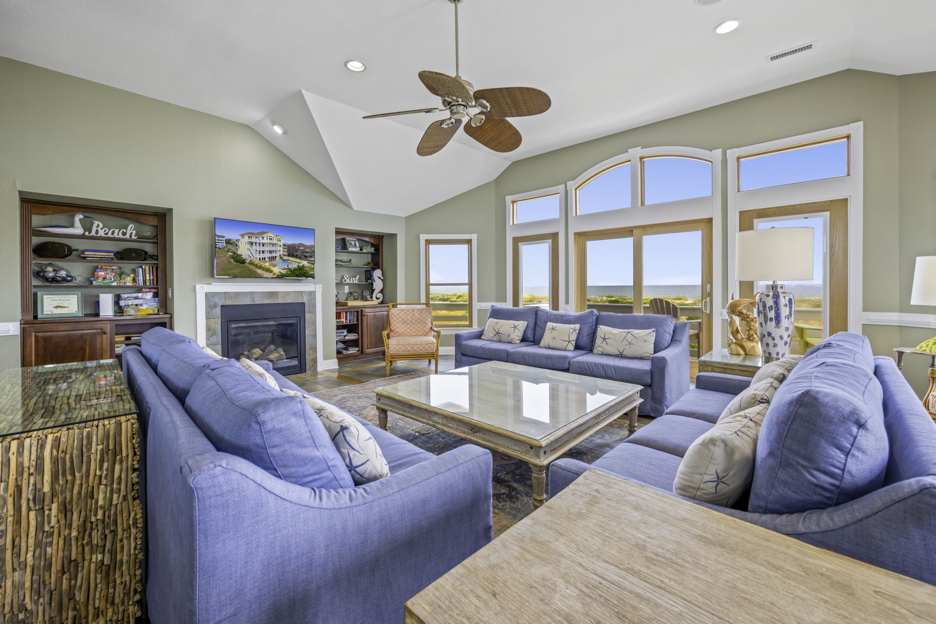 Surf Or Sound Realty 683 Rising Sun Great Room 1