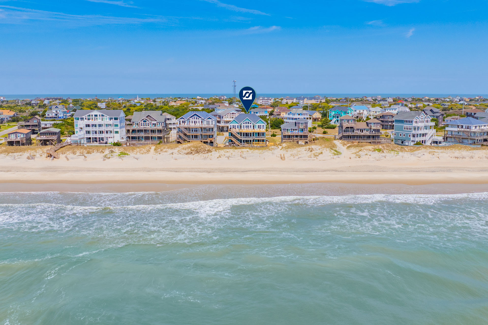 Surf Or Sound Realty 1145 Walkin On Sunshine Hatteras Exterior 2 Pin
