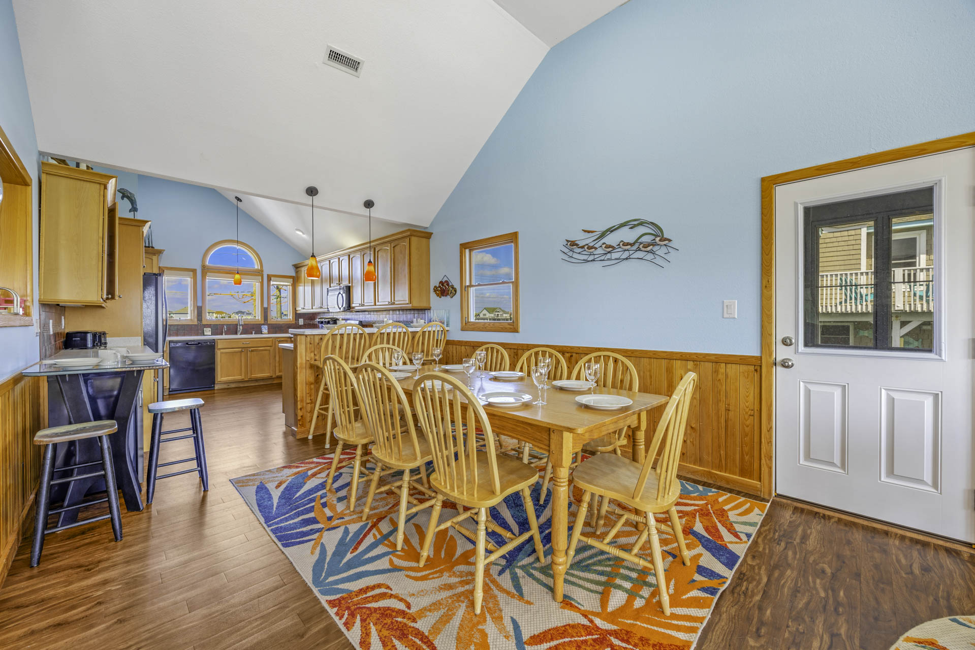 Surf Or Sound Realty 725 Sea Winds Dining Area 2