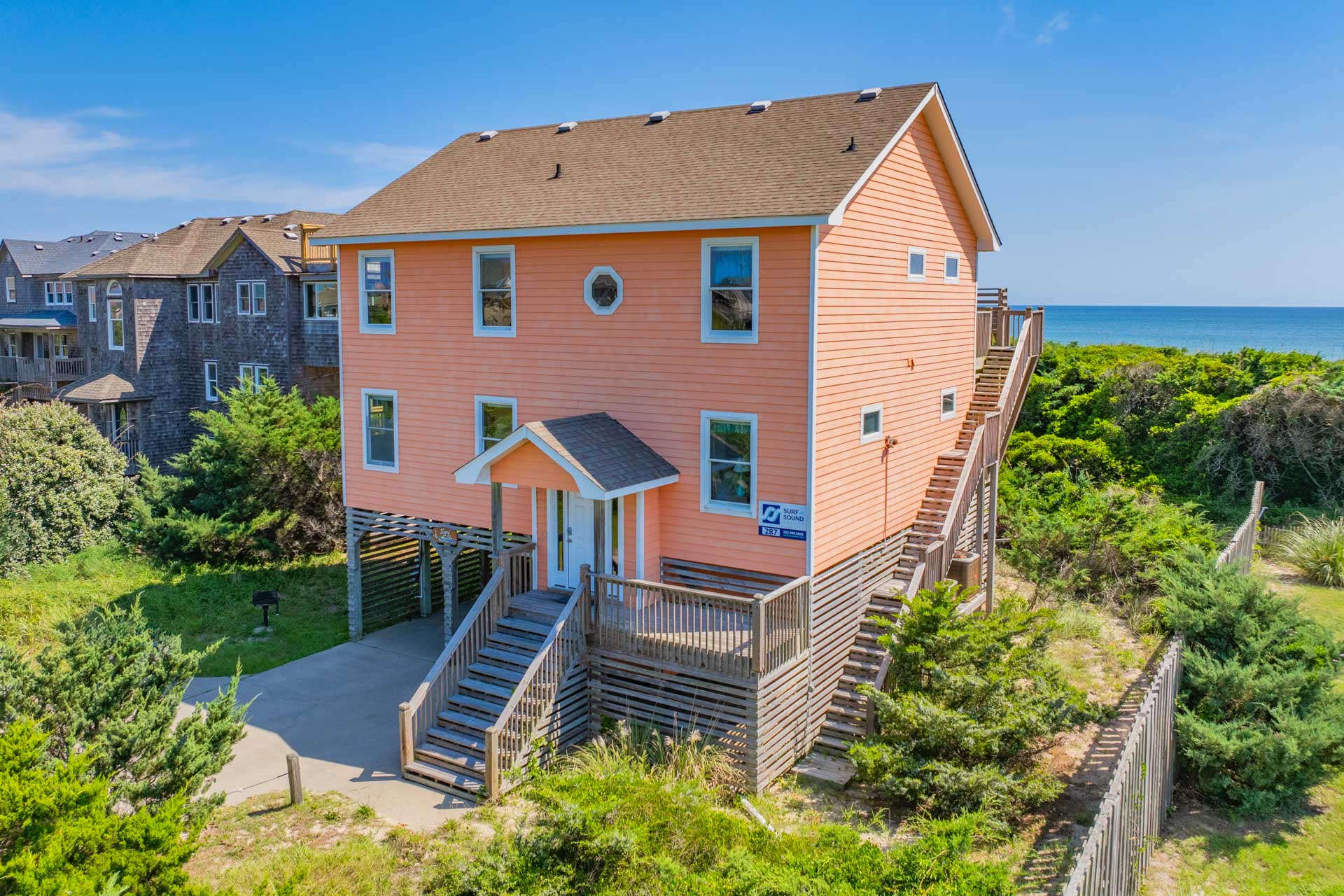 Surf Or Sound Realty 287 Surf Side Exterior 3