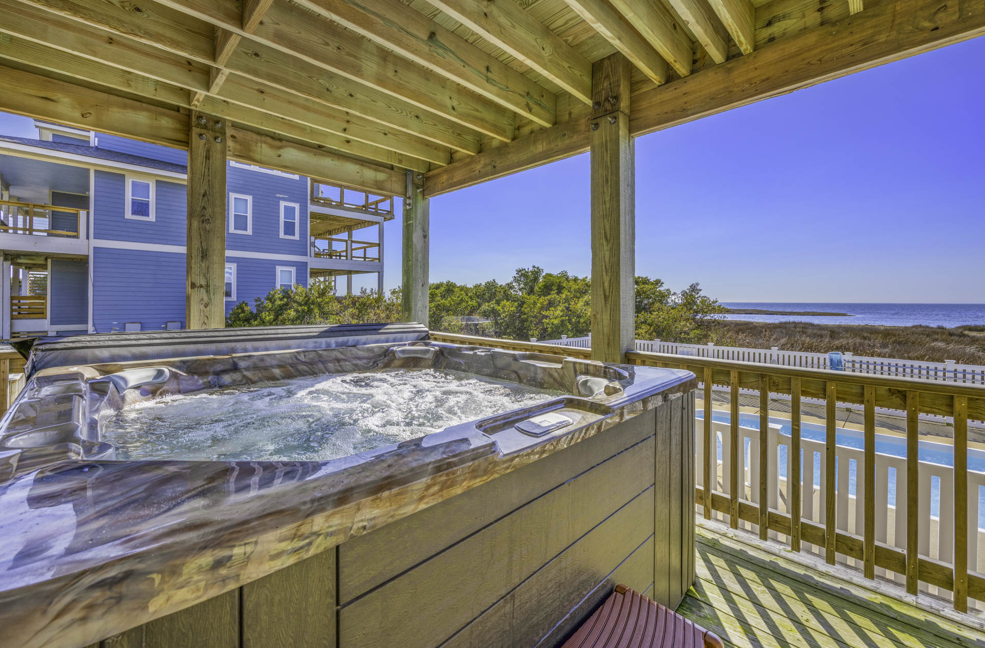 Surf Or Sound Realty 481 Sweet Tranquility Hot Tub