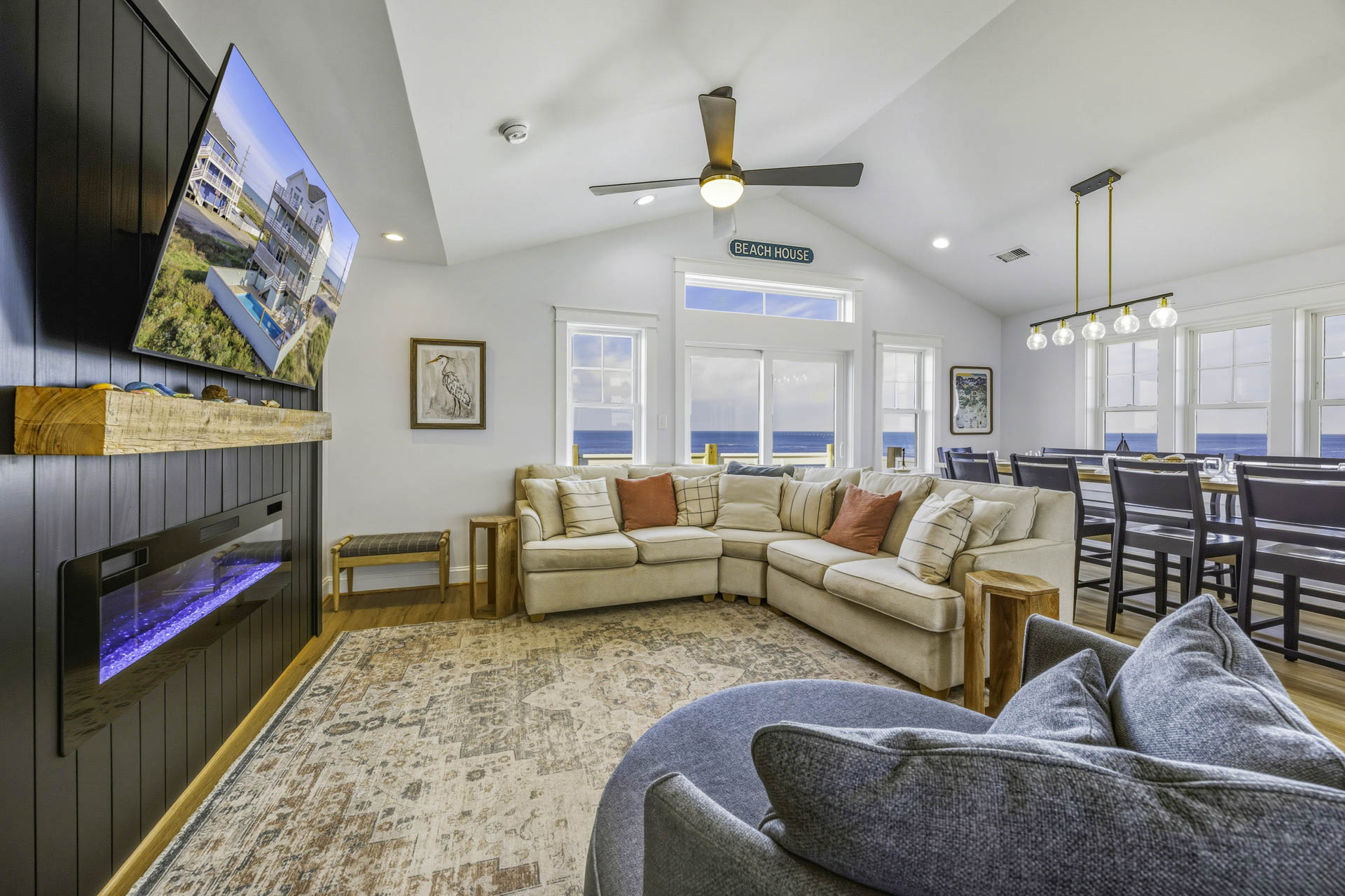 Surf Or Sound Realty 1000 Bellavues Great Room 1