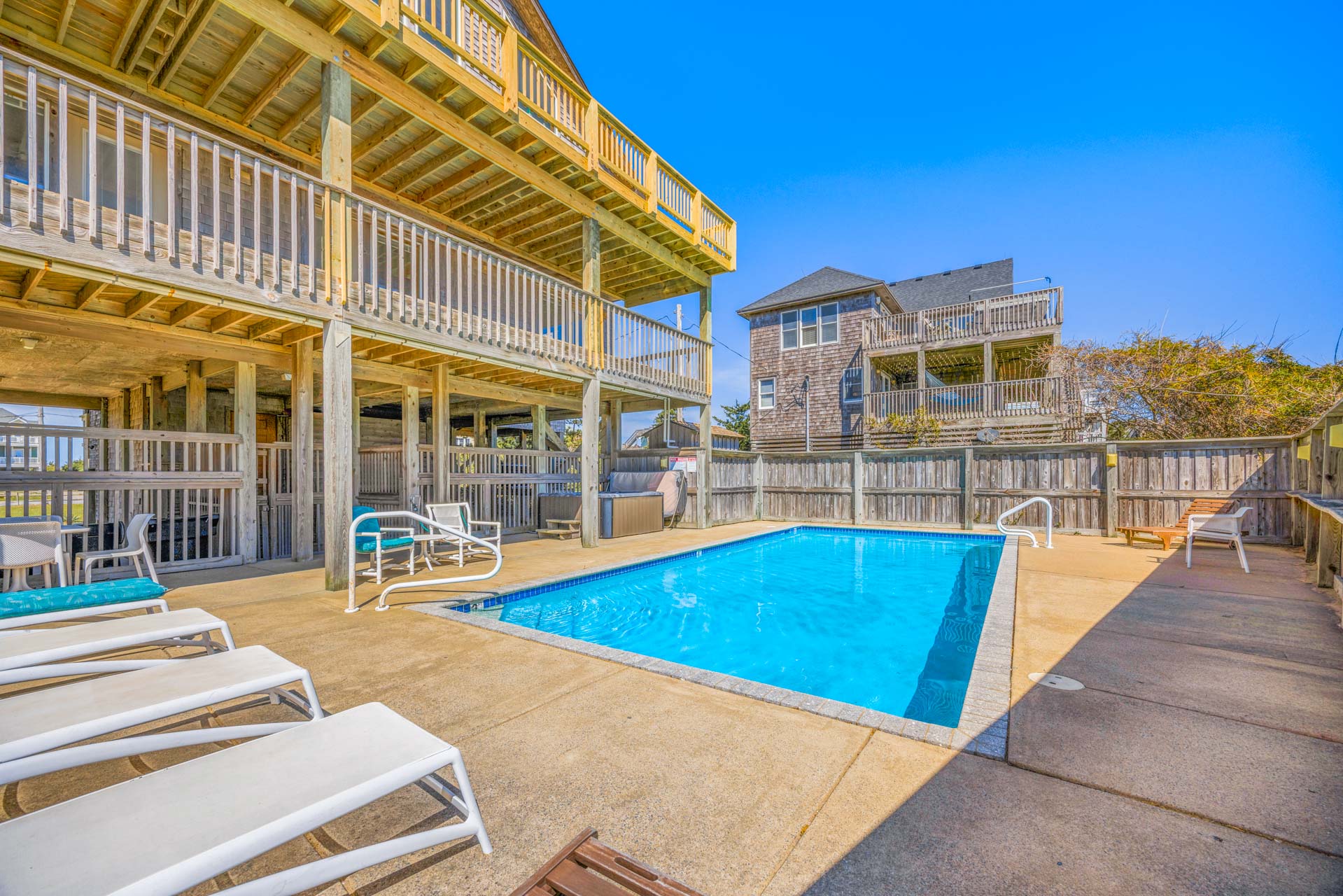 Surf Or Sound Realty 1041 Big Wednesday Pool Area 3