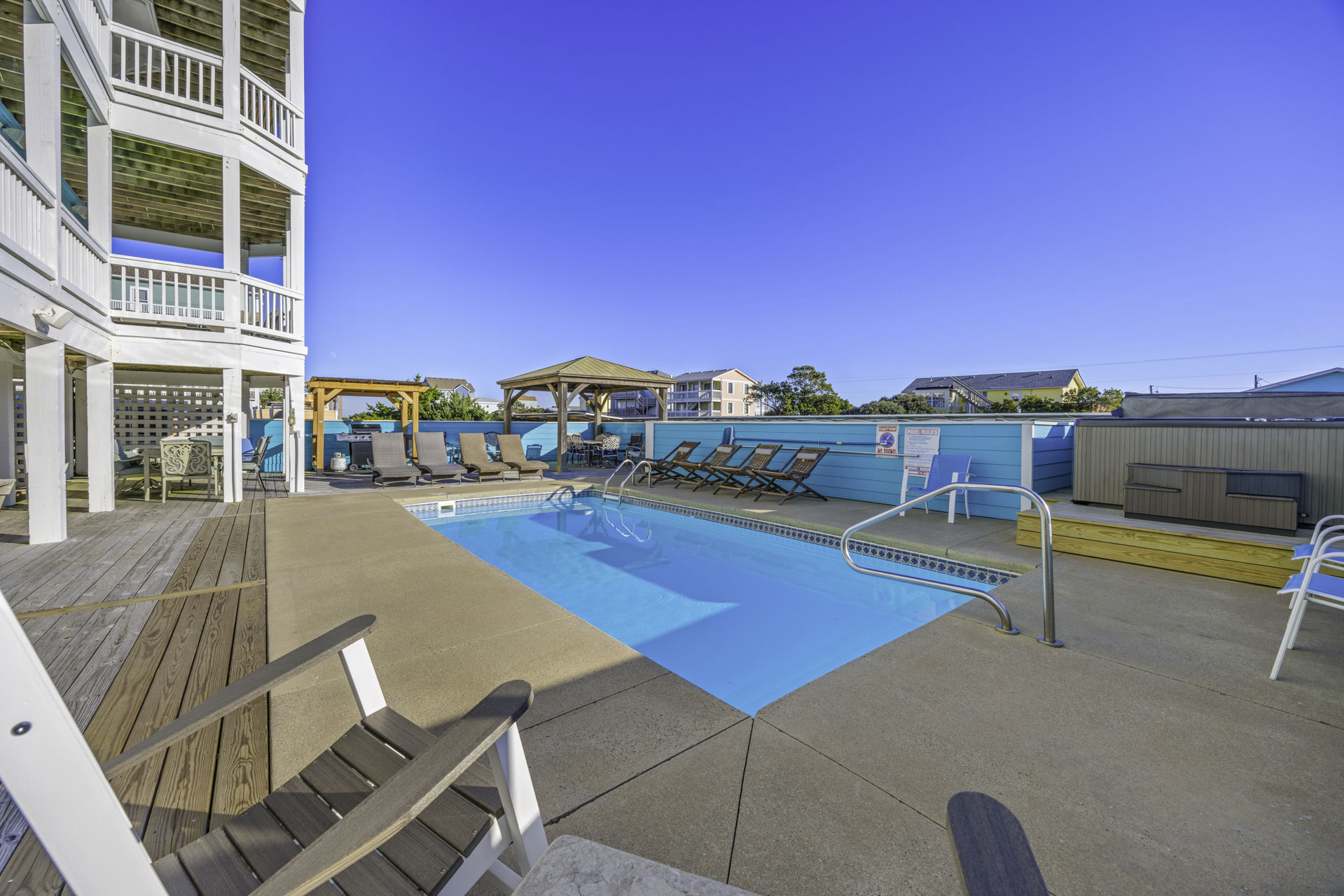 Surf Or Sound Realty 534 Peaceful Retreat Pool Area 6