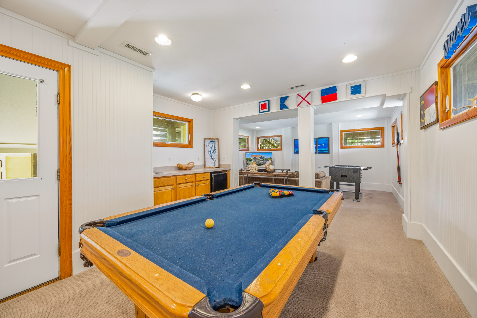 Surf Or Sound Realty 1256 X Marks The Spot Game Room 2