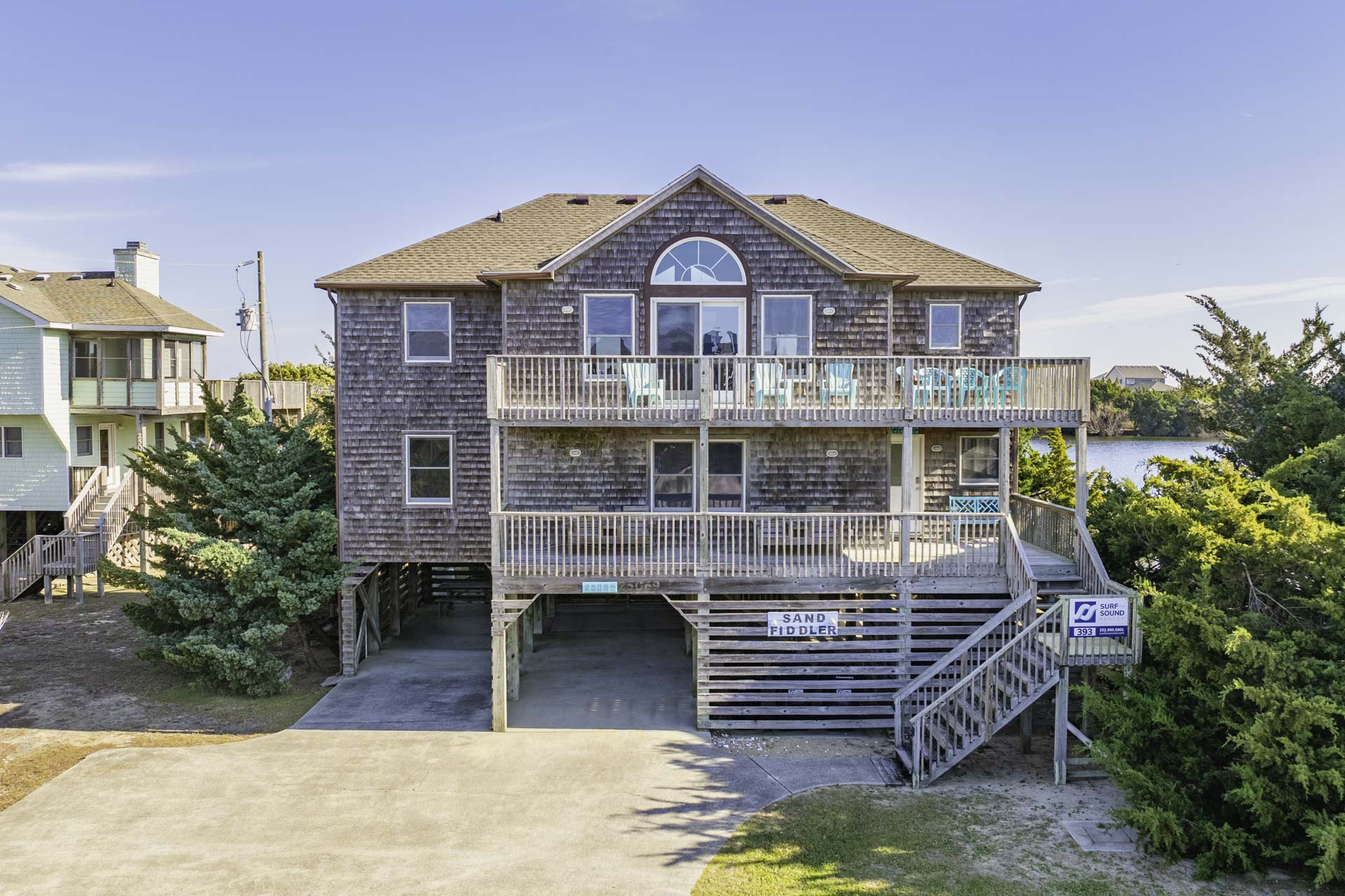 Surf Or Sound Realty 393 Sandfiddler Exterior 1