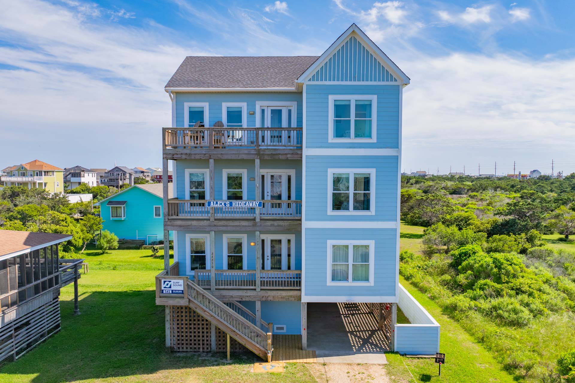 Surf Or Sound Realty 541 Alex's Hideaway Exterior 1