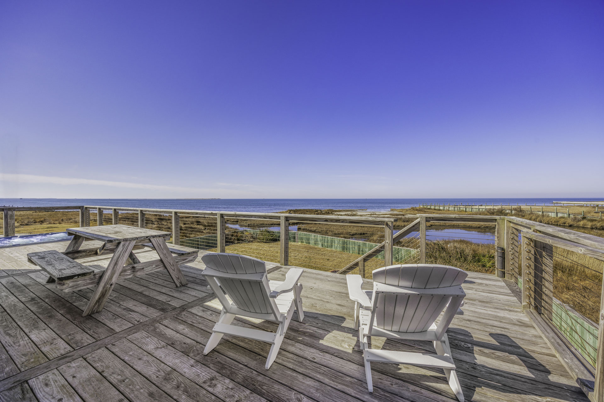 Surf Or Sound Realty 940 Bubba's Last Resort Deck 2