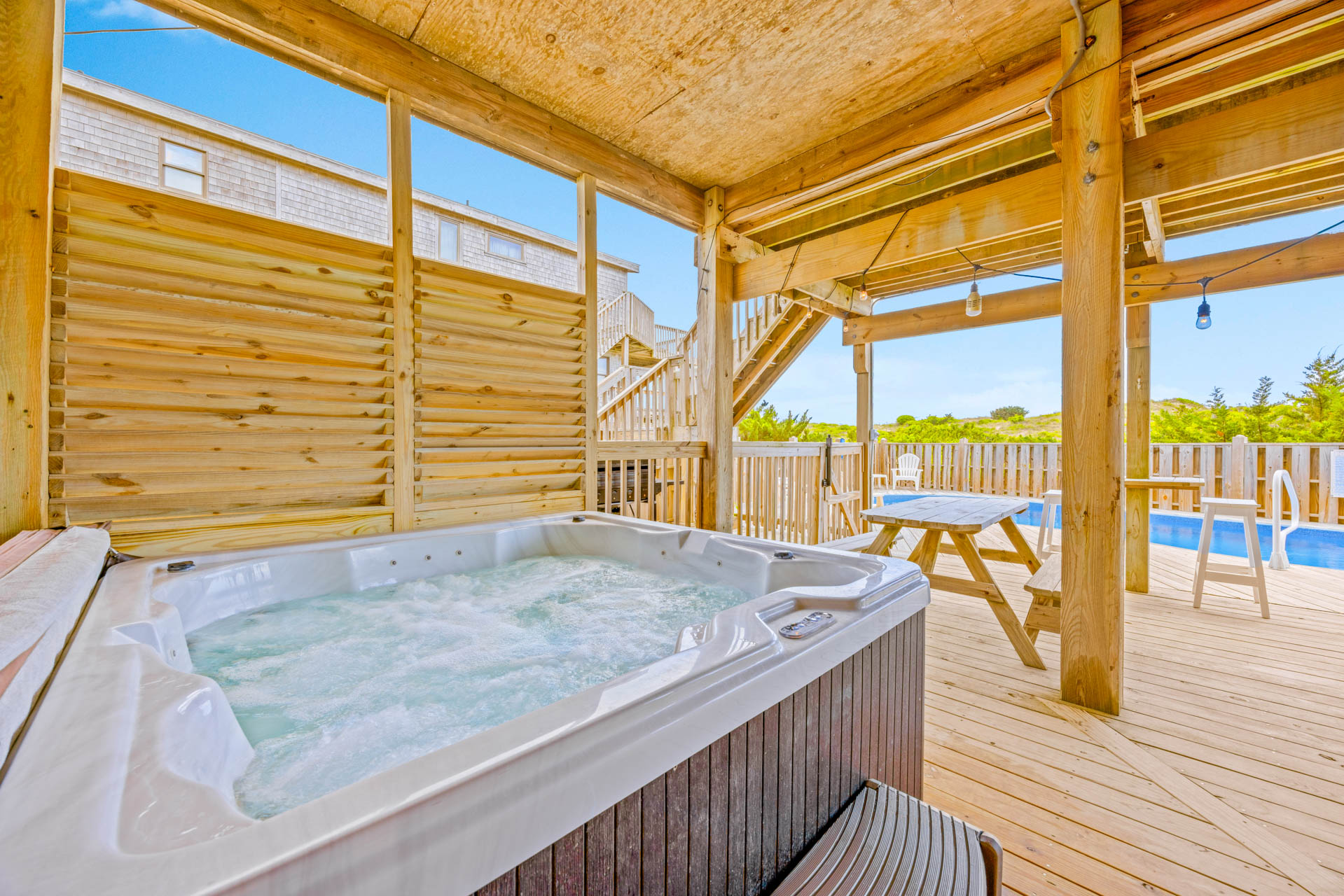 Surf Or Sound Realty 436 Ocean Lady Hot Tub
