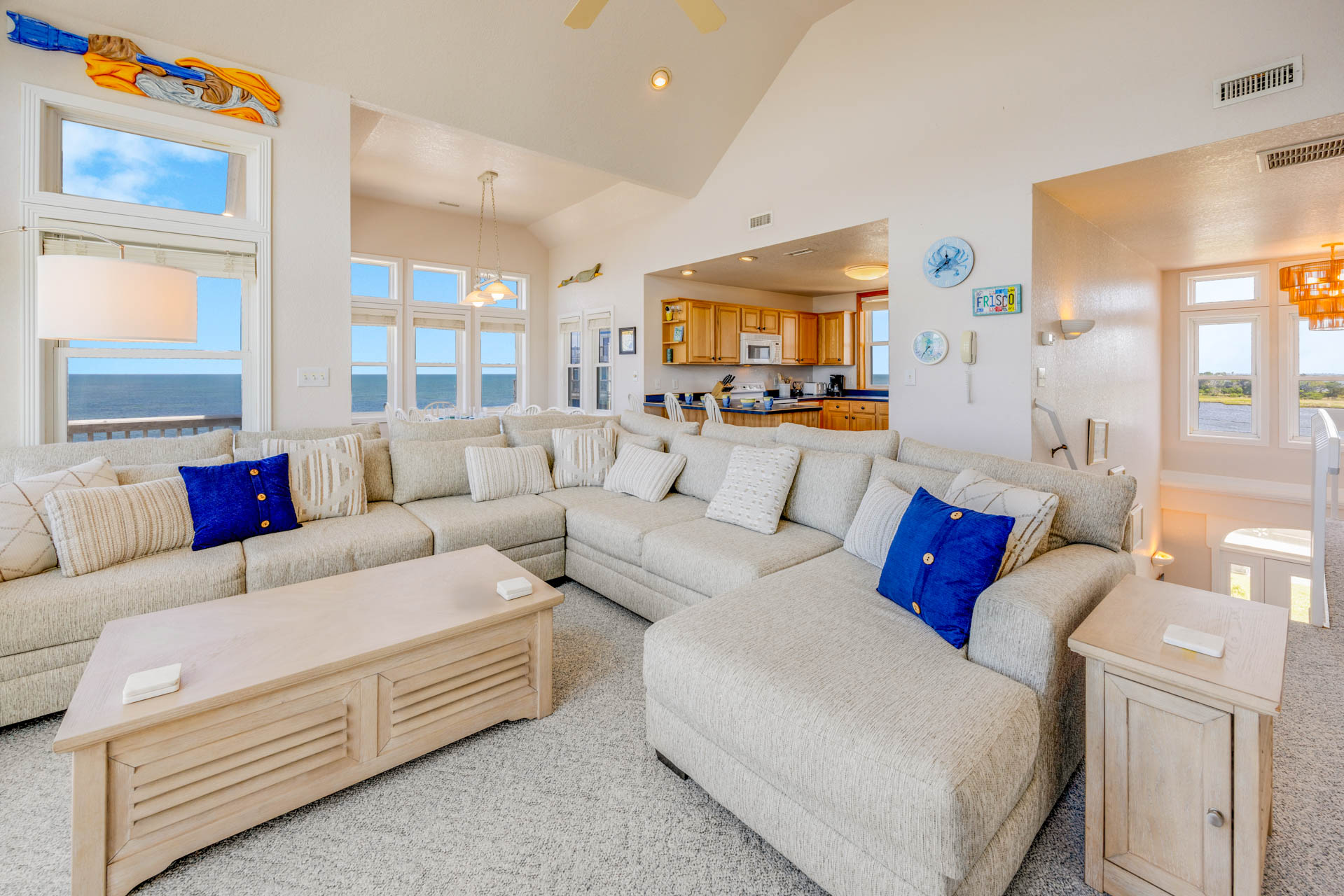 Surf Or Sound Realty 1211 Frisco's Watch Great Room 2