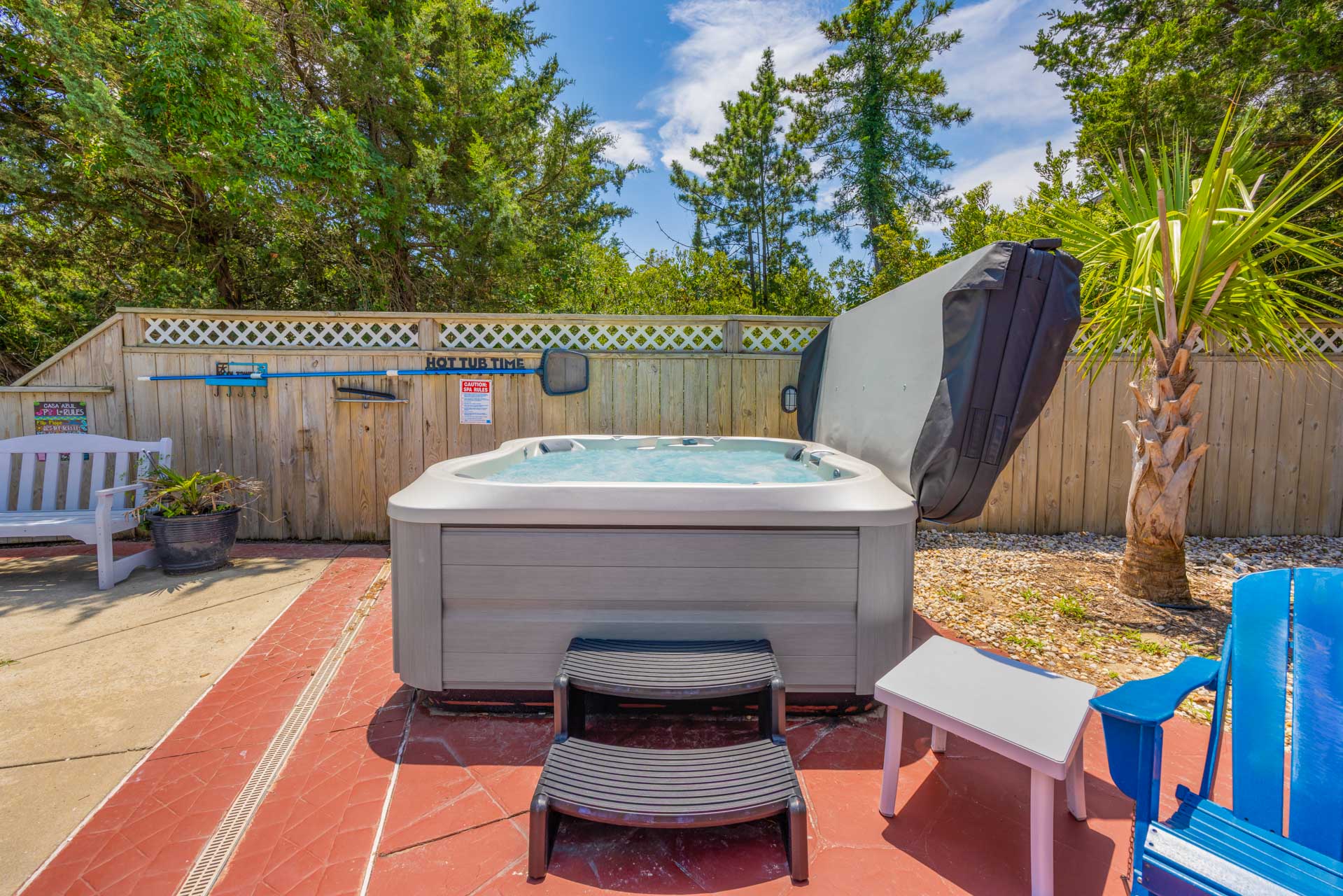 Surf Or Sound Realty 303 Casa Azul Hot Tub 2