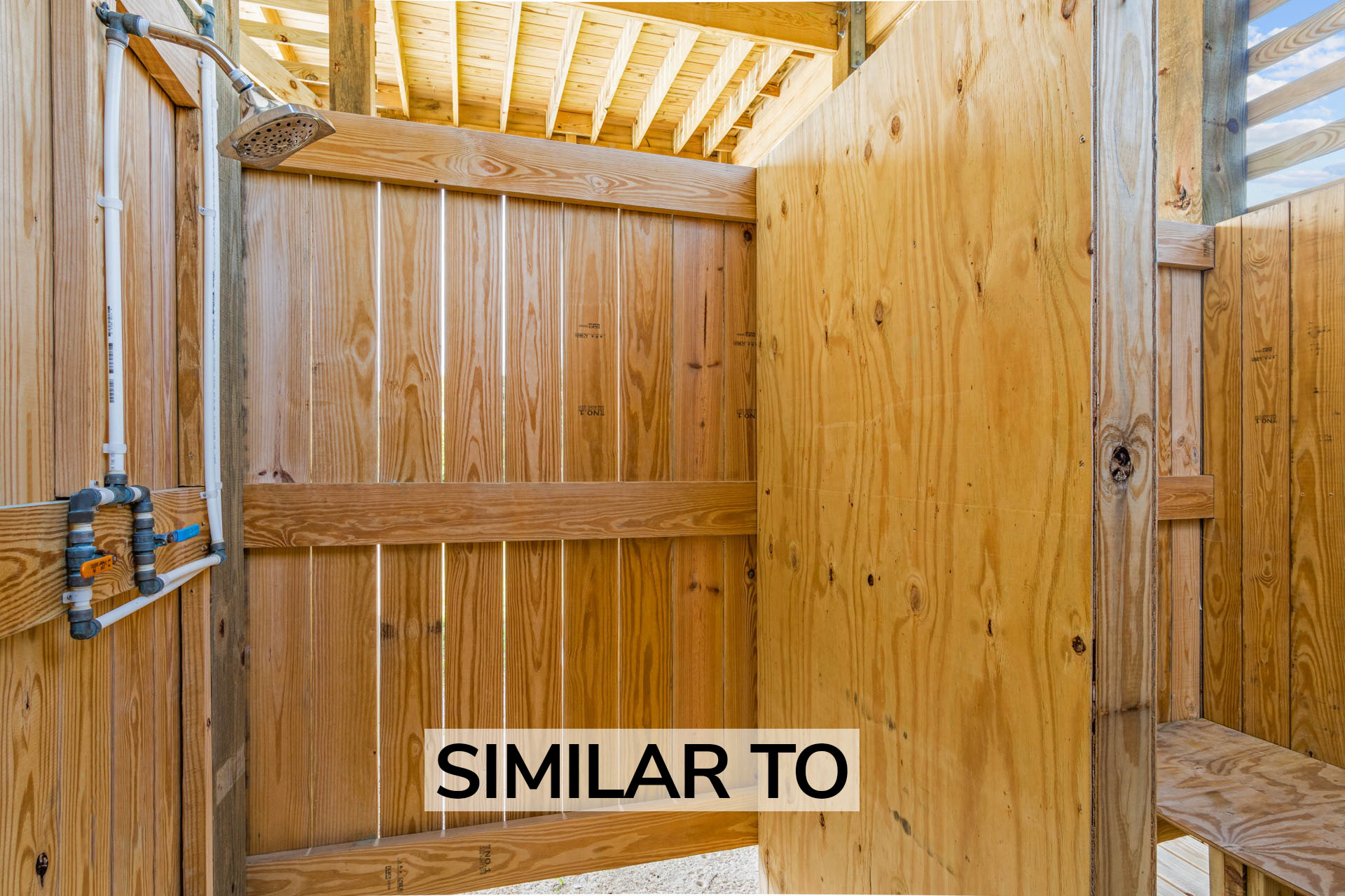 12 Surf Or Sound Realty 159 Barefoot Salty Outdoor Shower 2 Similar To