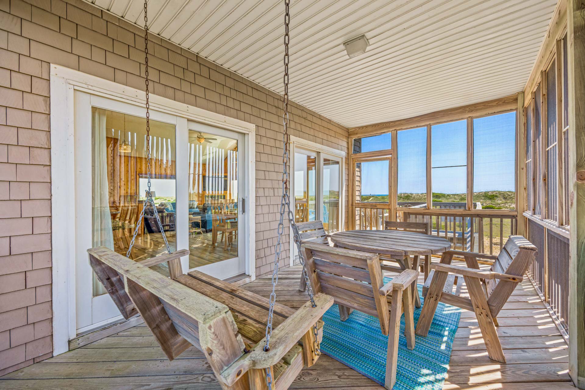 Surf Or Sound Realty 156 A Beach Song Screened Porch 1
