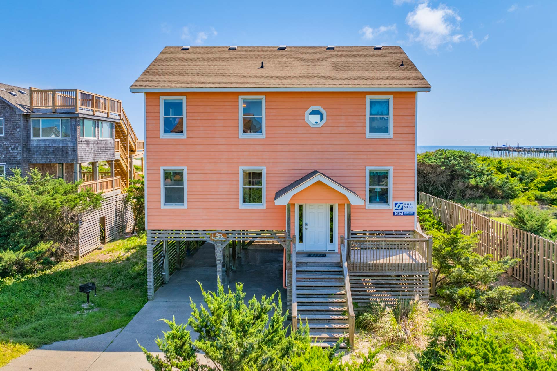 Surf Or Sound Realty 287 Surf Side Exterior 2