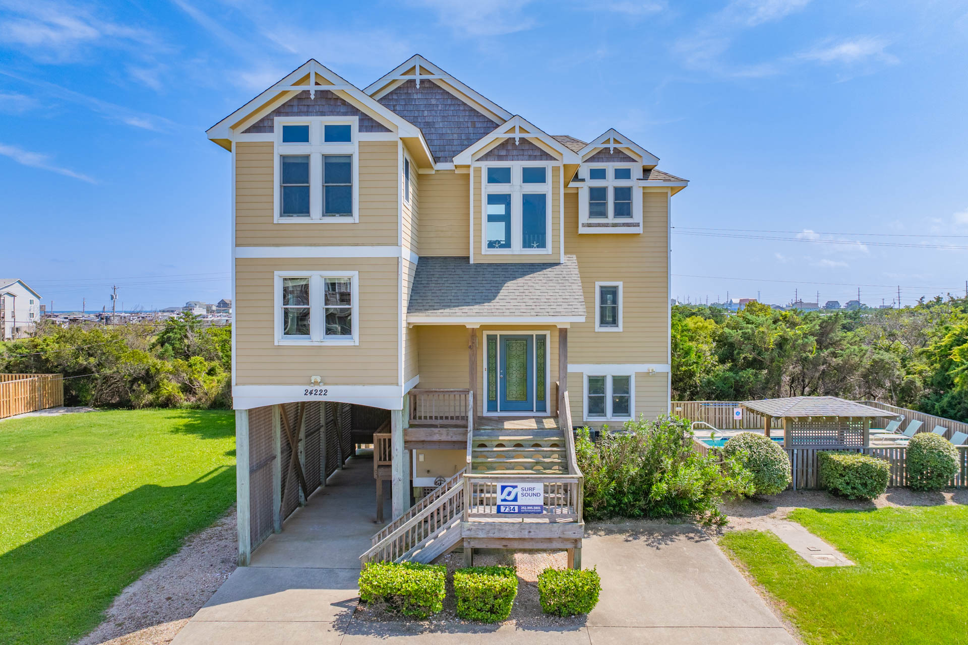 Surf Or Sound Realty 734 Hi View Exterior 1
