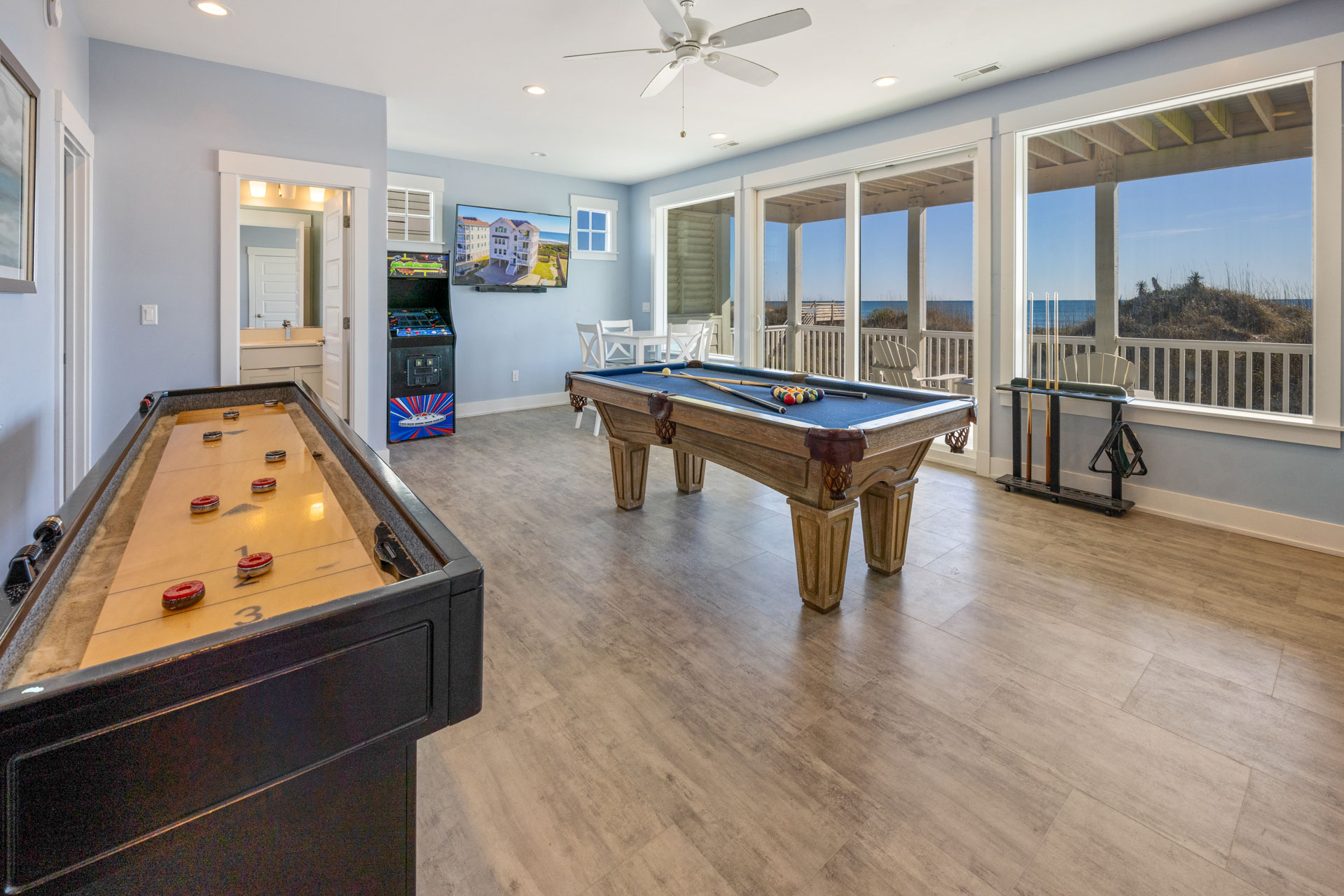 Surf Or Sound Realty 1217 Aqua Sol Game Room 1