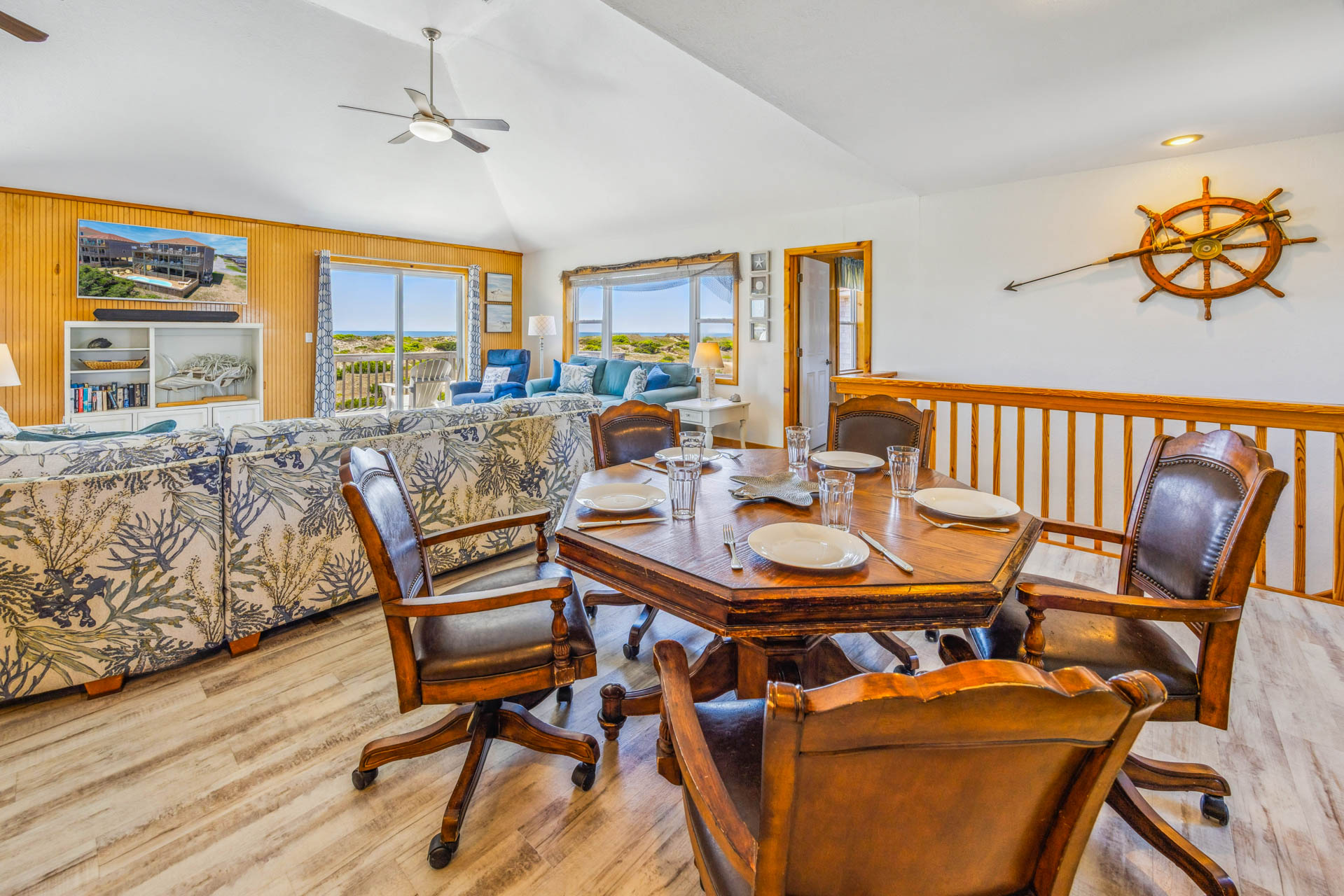Surf Or Sound Realty 704 A Reel Addiction Dining Area 3