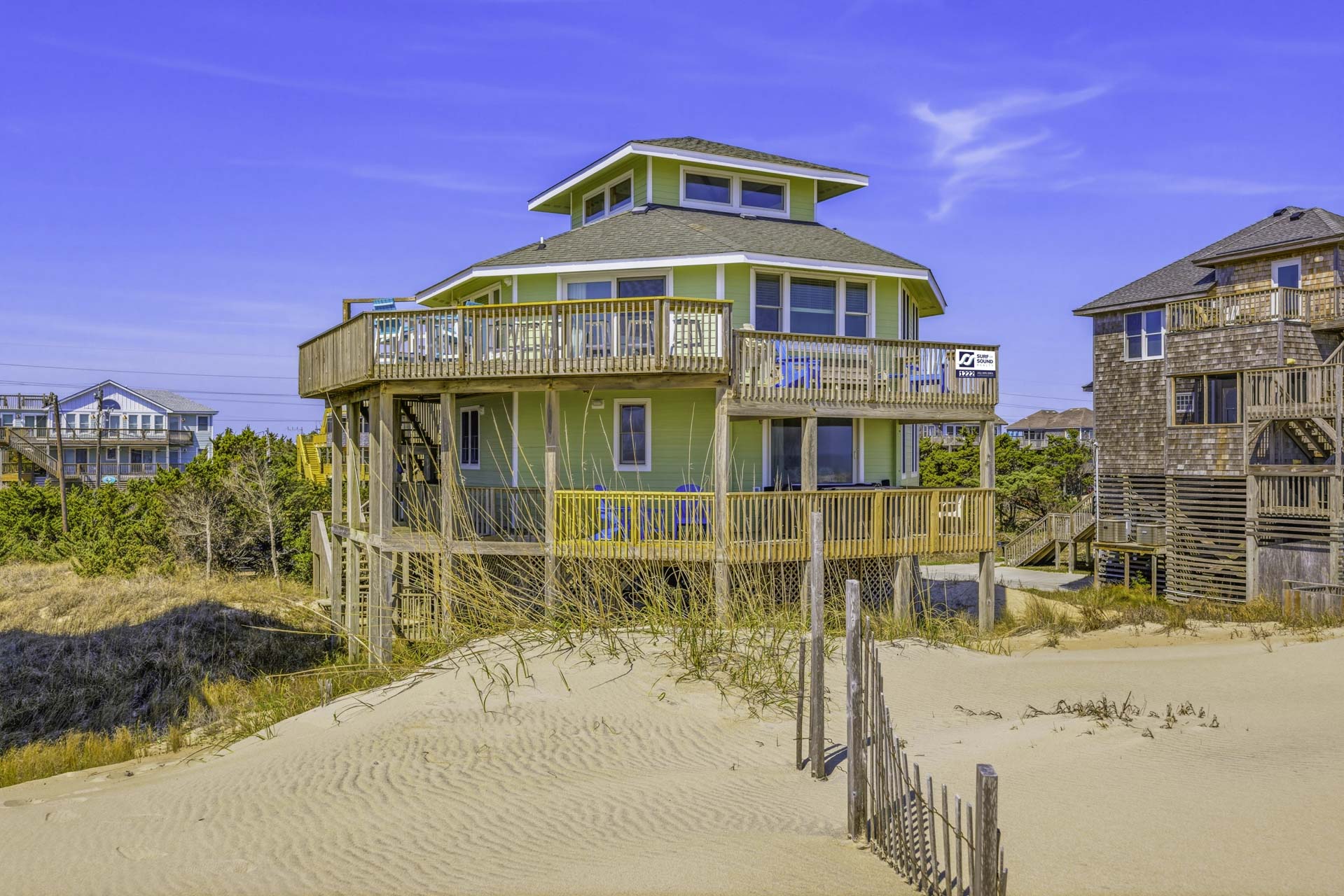 Surf Or Sound Realty 1222 Beachfront Bliss Exterior 1