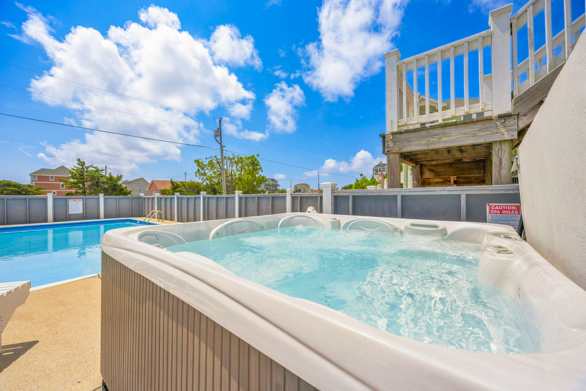 Surf Or Sound Realty 1259 The Annapolitan Hot Tub