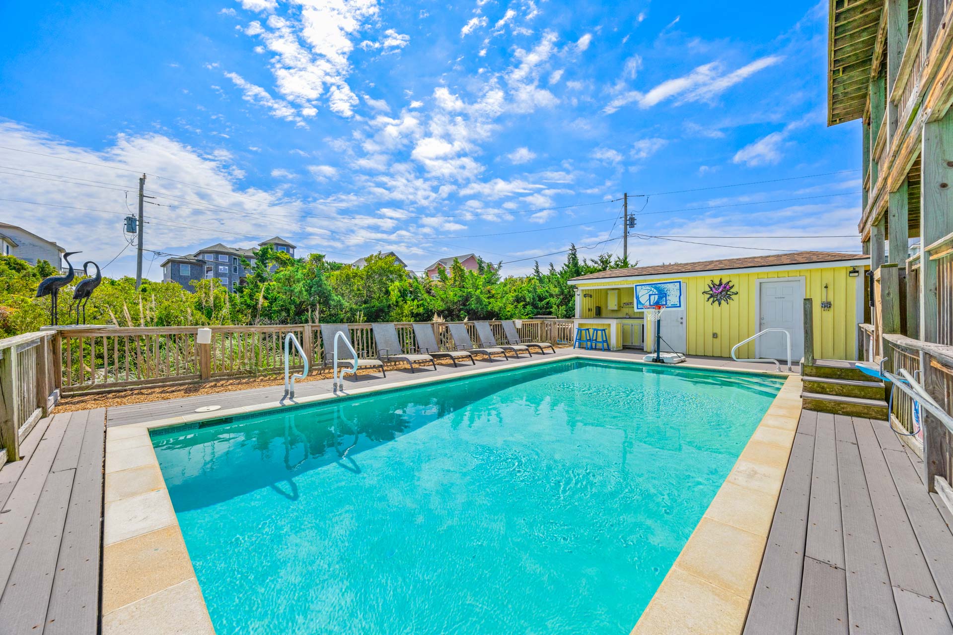 Surf Or Sound Realty 460 Freebird Pool Area 2