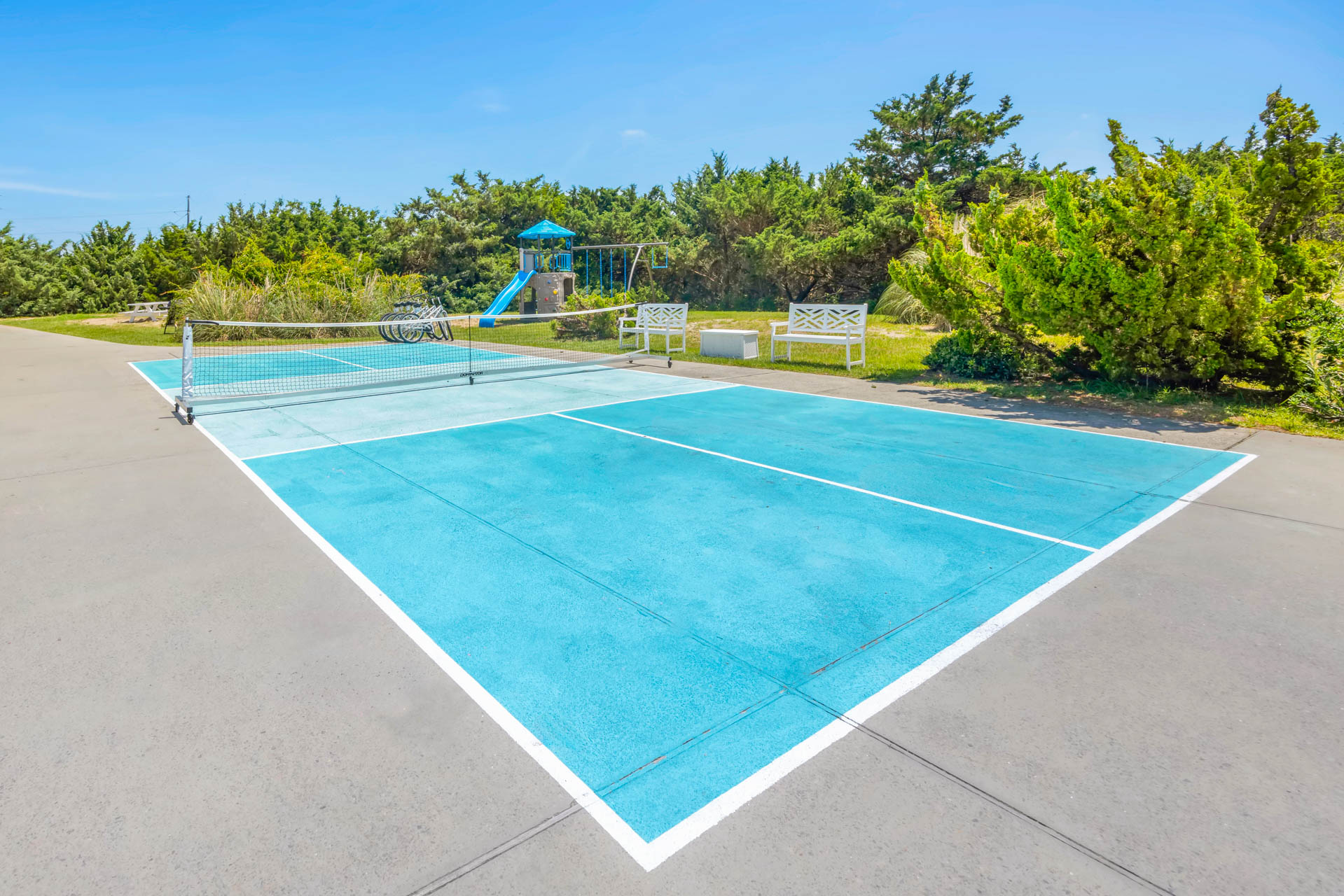 Surf Or Sound Realty 566 La Familia Pickleball Court 1