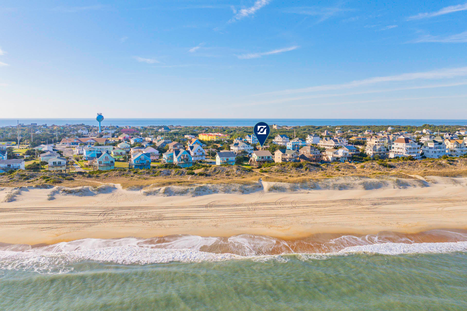 Surf Or Sound Realty 861 Kinnakeet Retreat Exterior 1 Pin