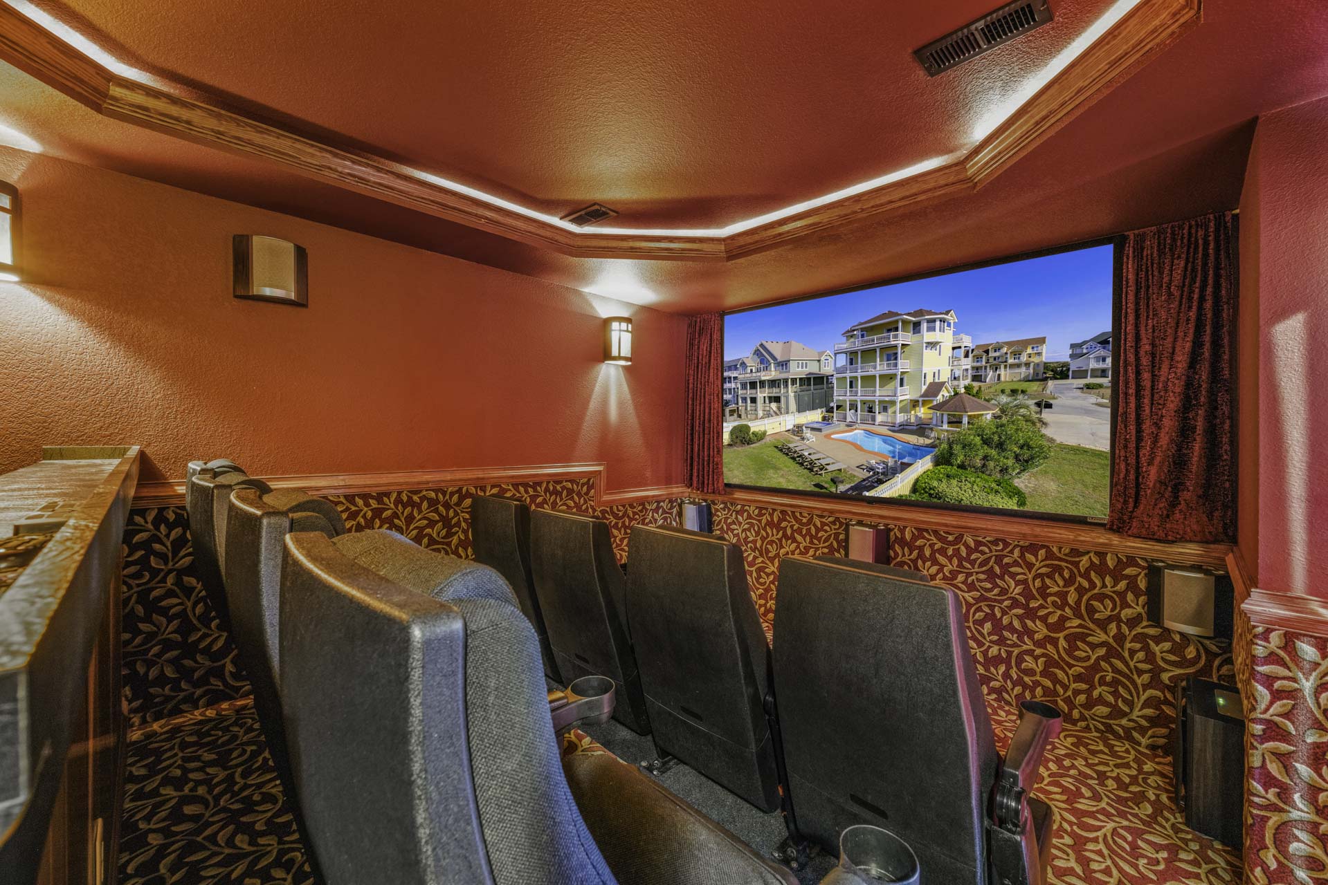 Surf Or Sound Realty 886 Jamman By The Sea Theater Room 2