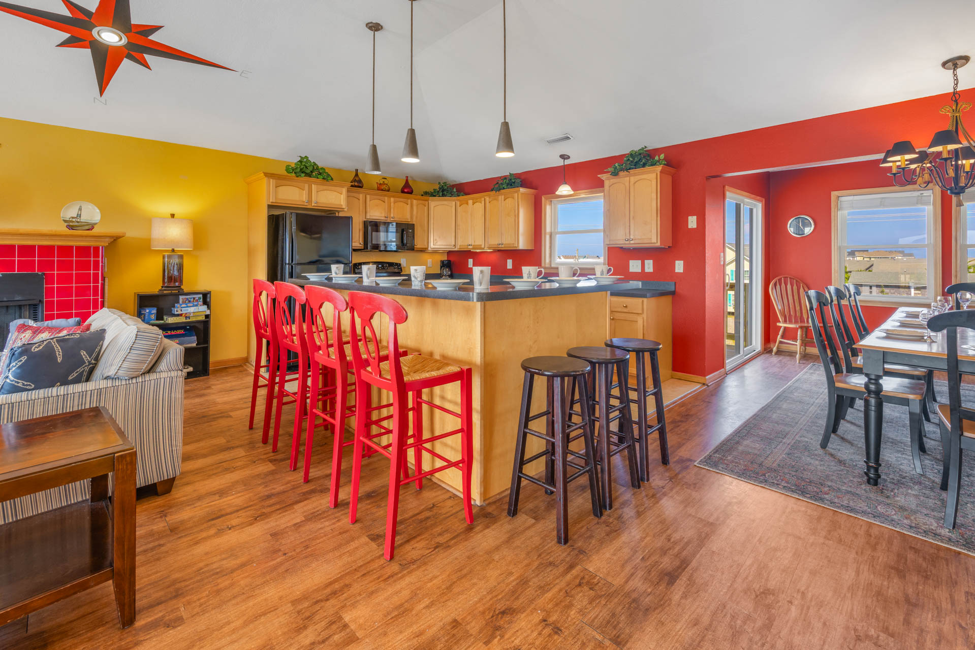 Surf Or Sound Realty 727 Knights In Salvo Kitchen 1