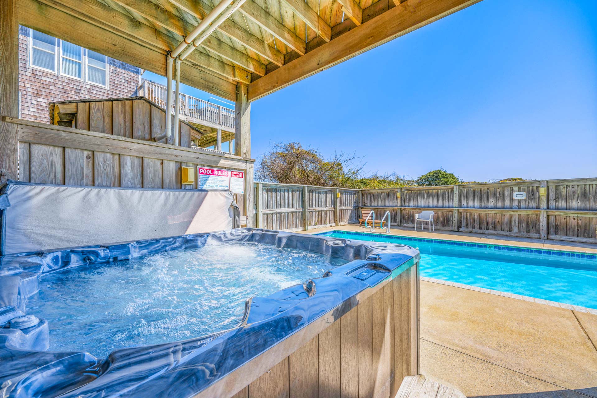 Surf Or Sound Realty 1041 Big Wednesday Hot Tub