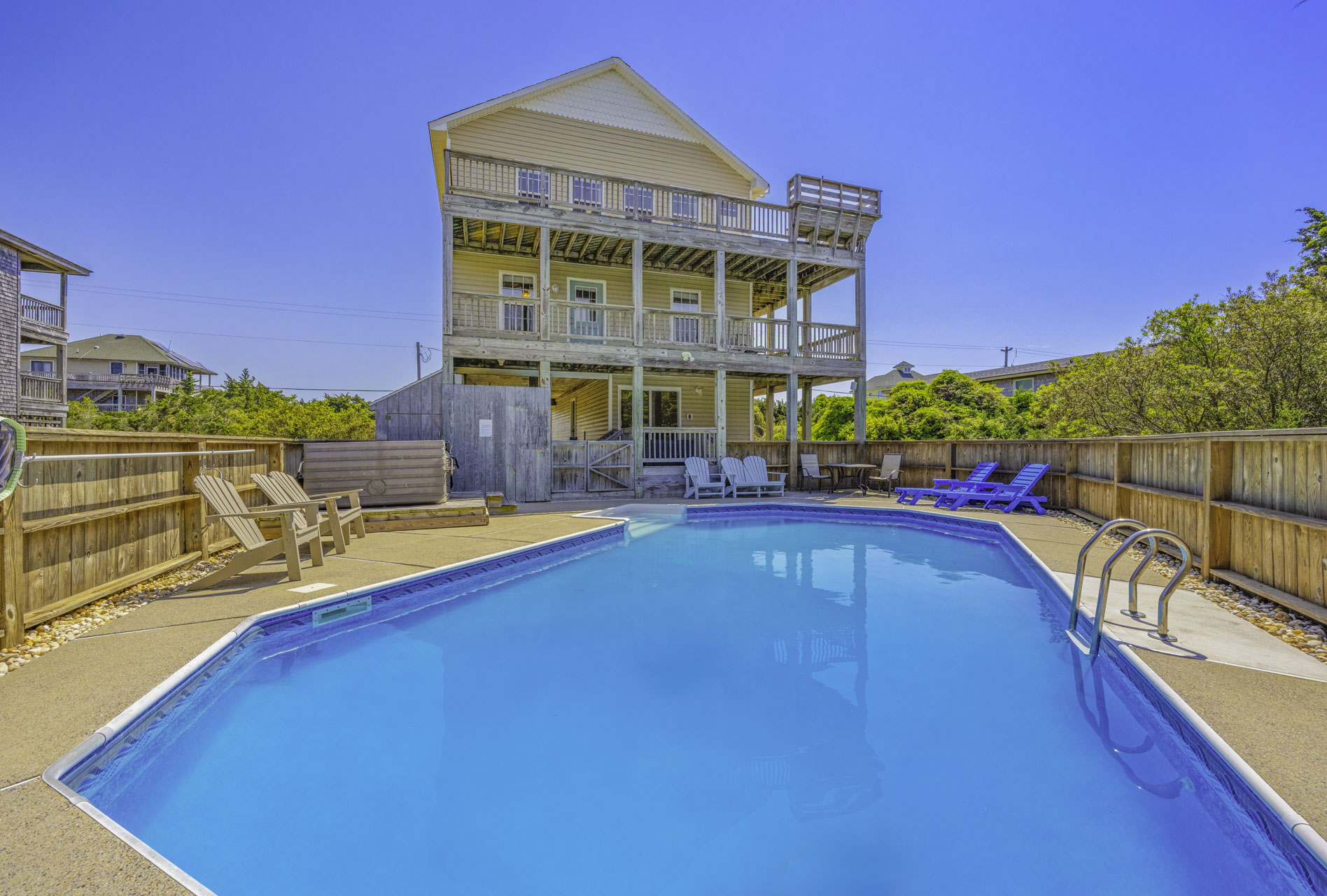 Surf Or Sound Realty 1236 Peace Of Paradise Pool Area 3