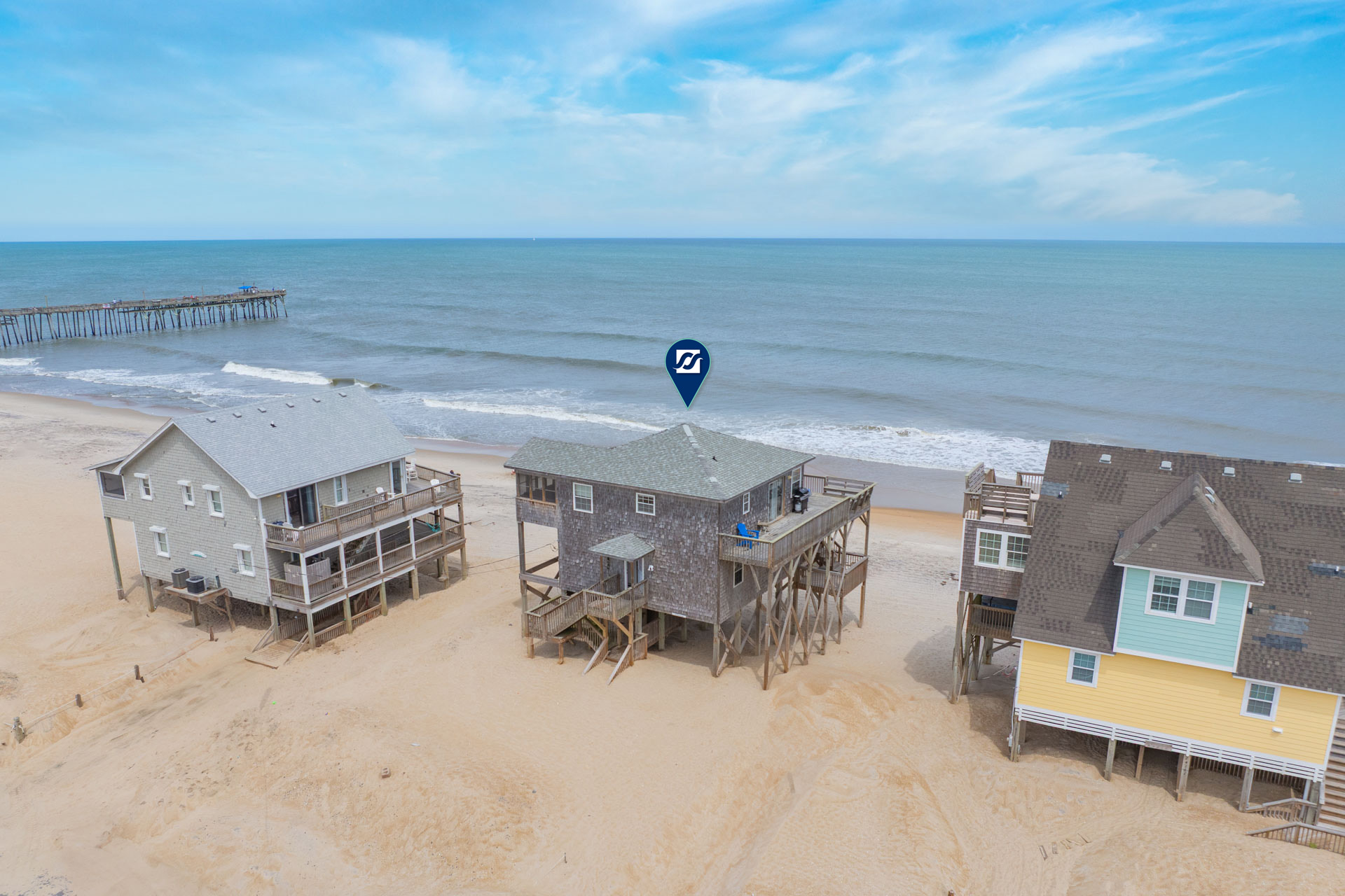 Surf Or Sound Realty 136 The Islander Exterior 9 Pin