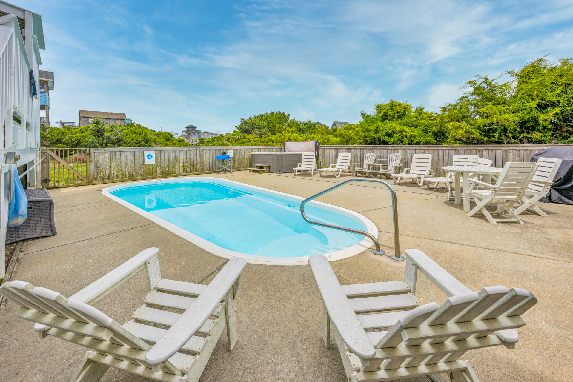 Surf Or Sound Realty 236 Surf Music Pool Area 2