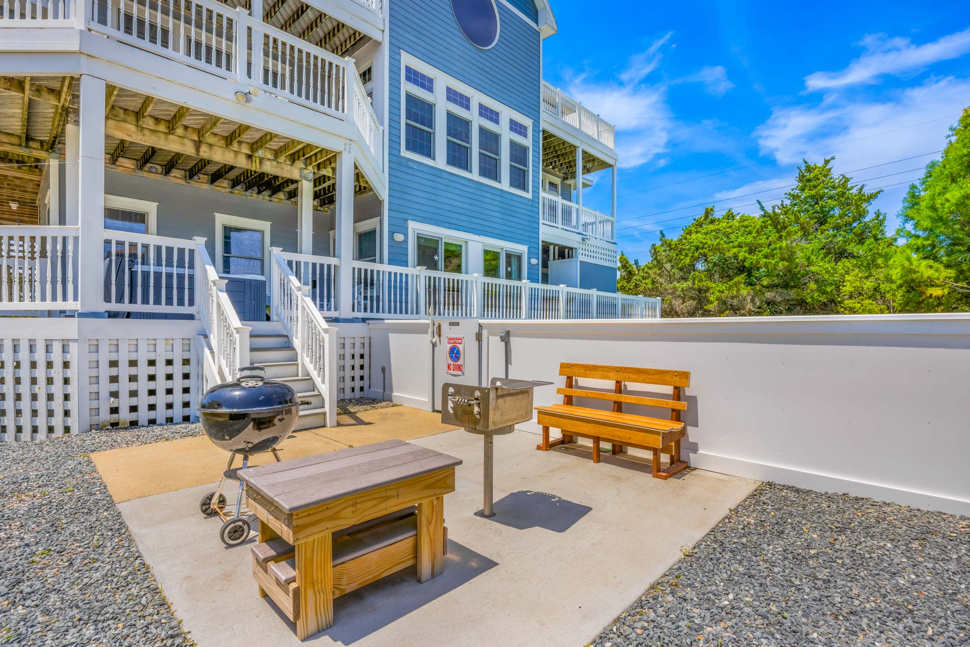 Surf Or Sound Realty 591 Miss Cape May Grilling Patio