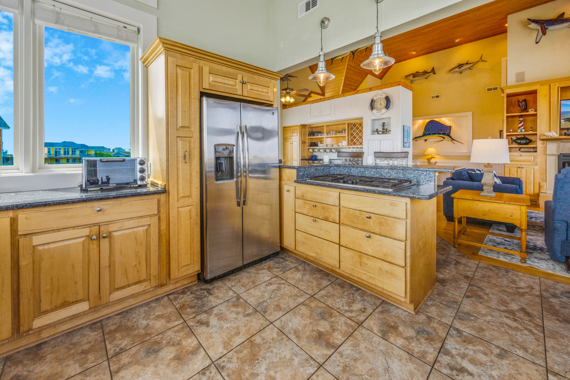 Surf Or Sound Realty 796 Sail On Kitchen 2