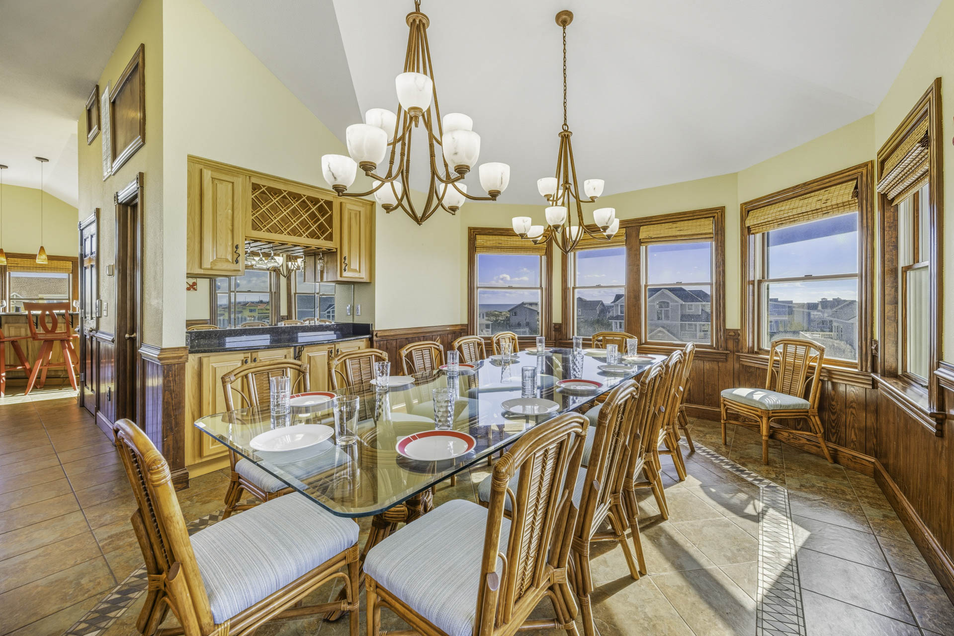 Surf Or Sound Realty 886 Jamman By The Sea Dining Area 5