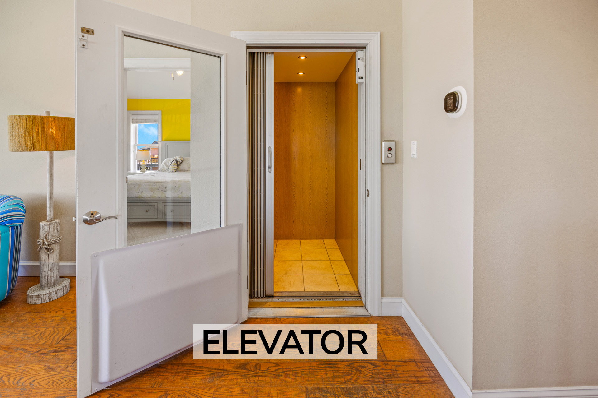 Surf Or Sound Realty 542 Day Drinkin Elevator Label
