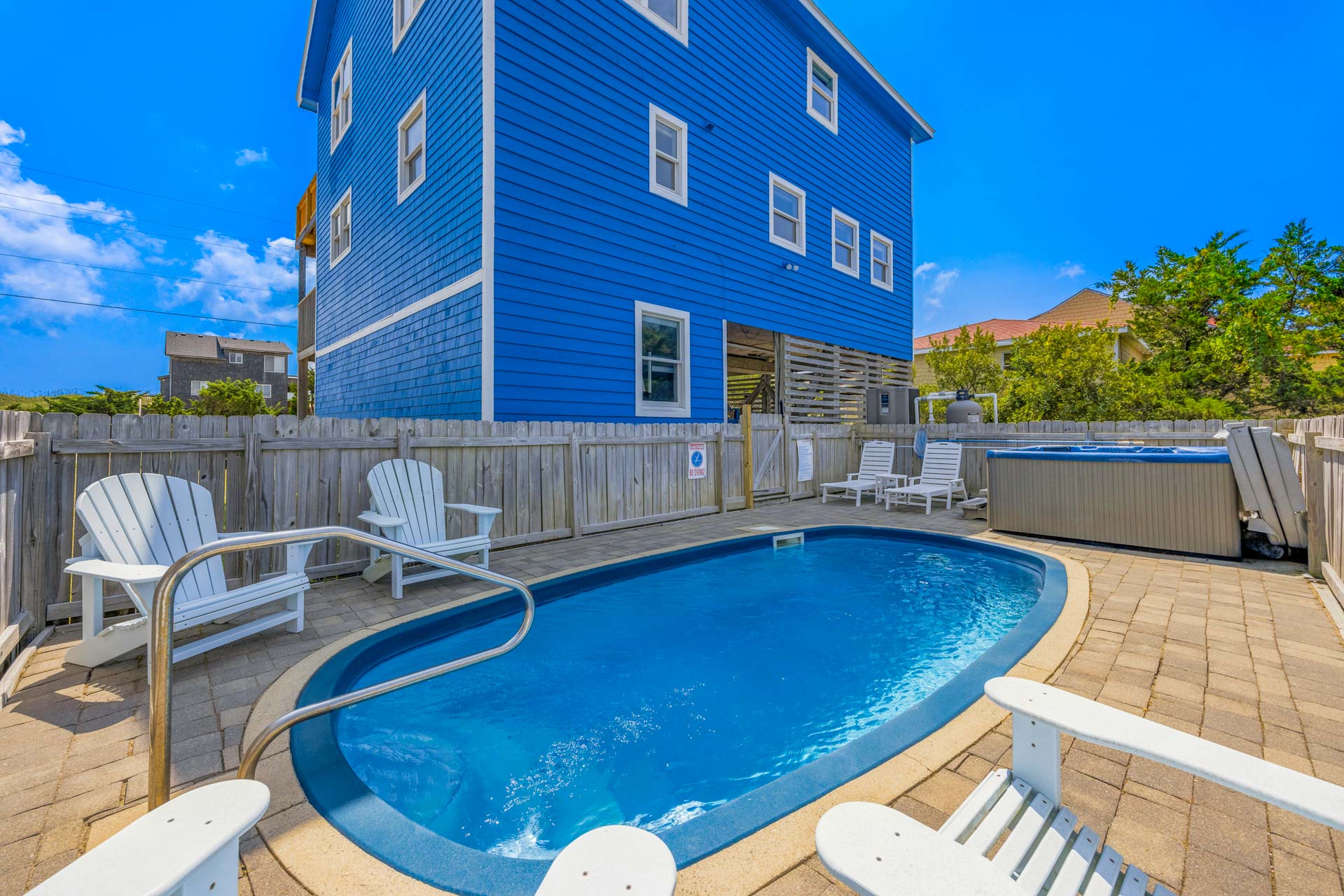 Surf Or Sound Realty 1245 Blue Wahoo Pool Area 2