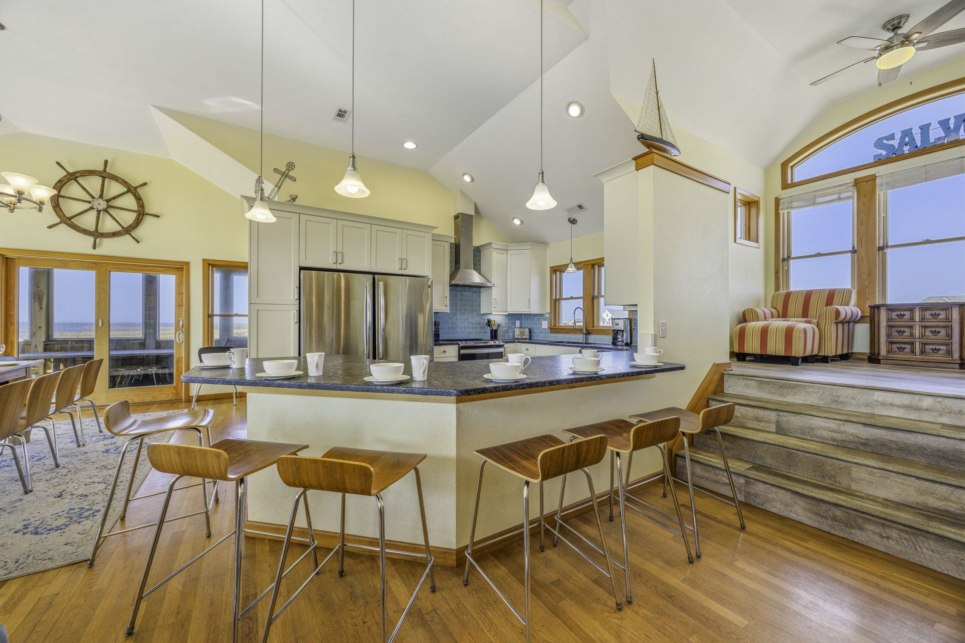 Surf Or Sound Realty 481 Sweet Tranquility Kitchen 6