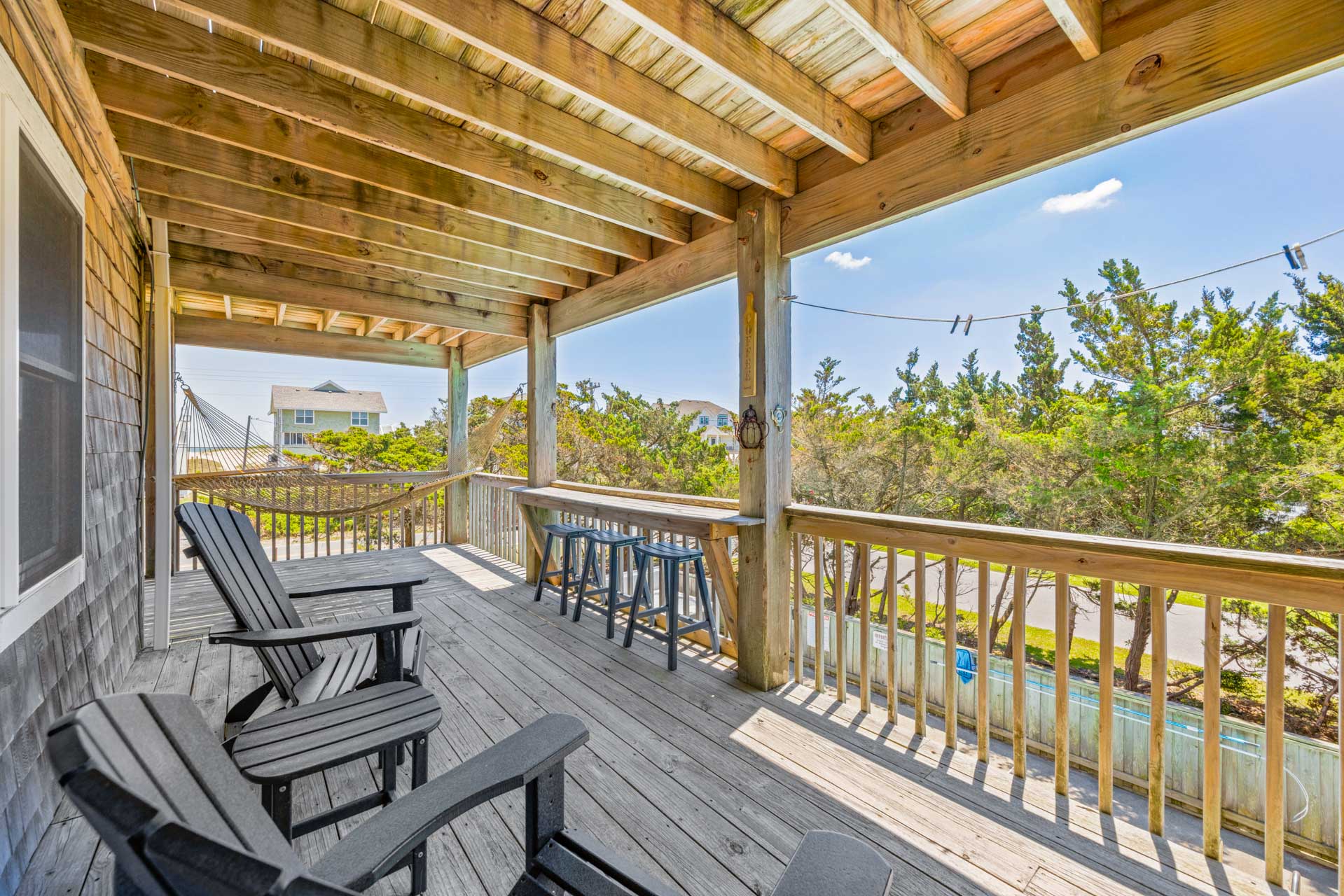 Surf Or Sound Realty 1144 The Sandy House Deck 4