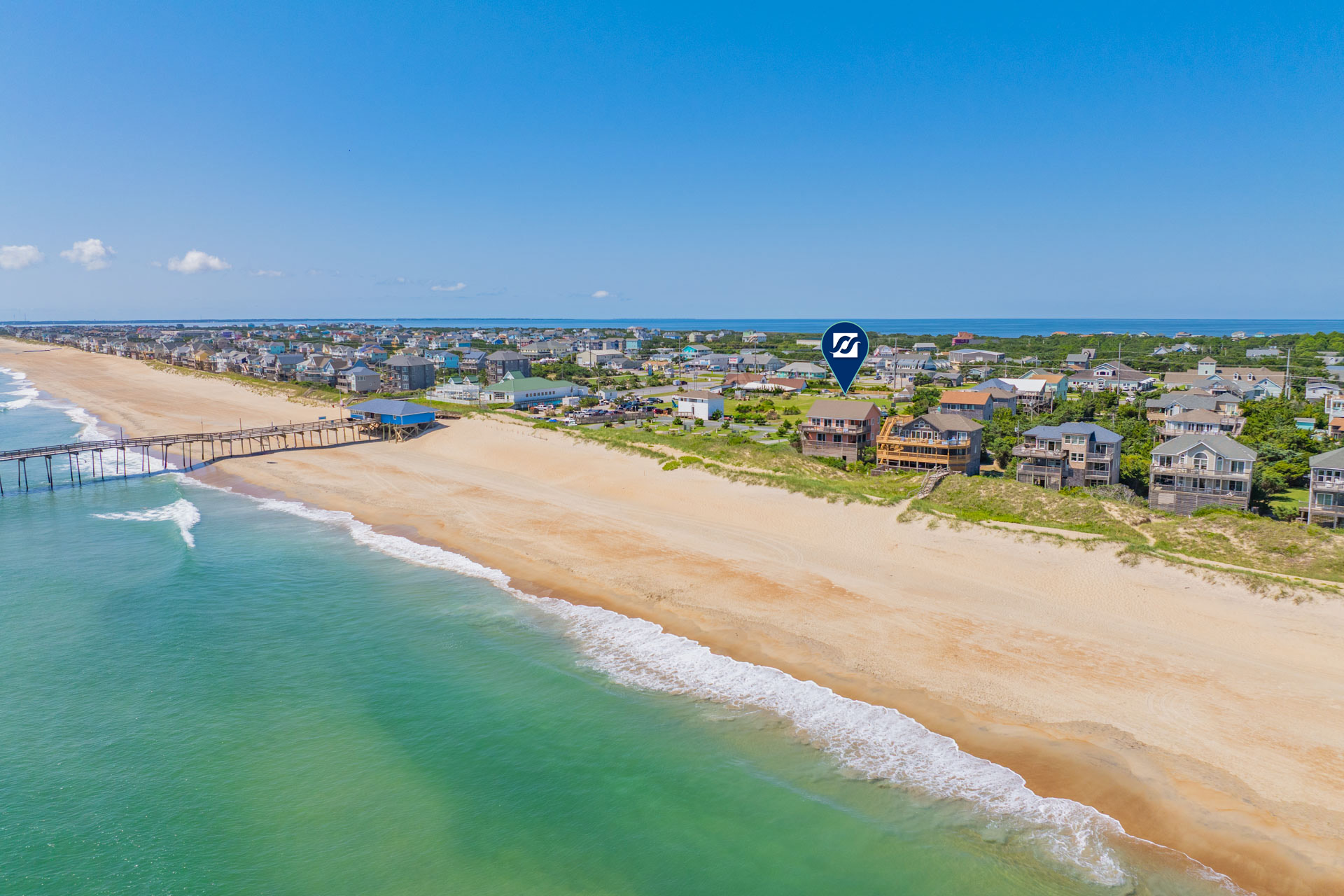 Surf Or Sound Realty 287 Surf Side Exterior 7 Pin
