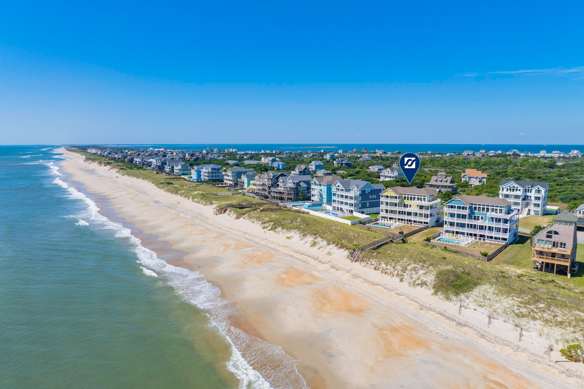 Surf Or Sound Realty 836 Hatteras Grander Exterior 6 Pin