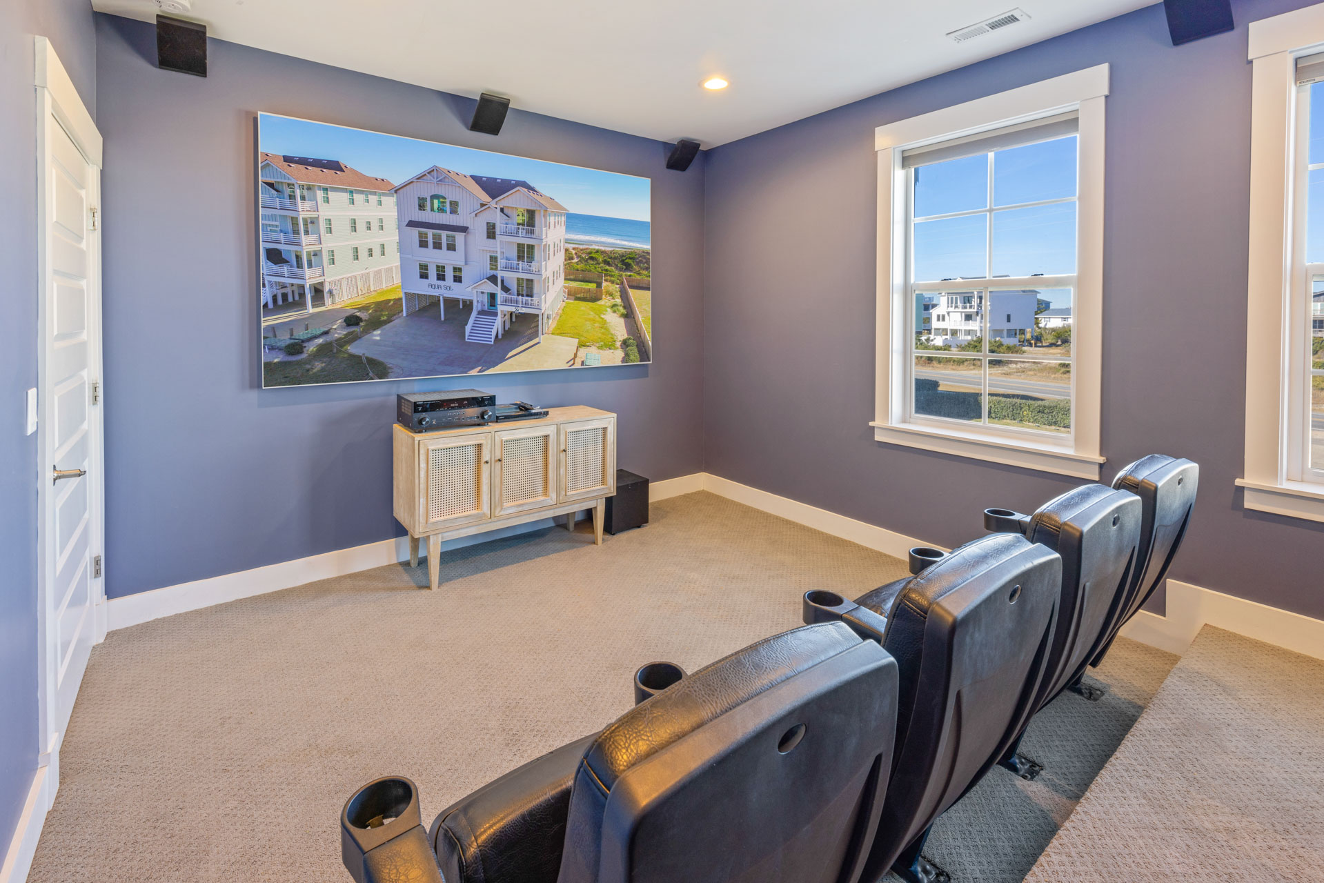 Surf Or Sound Realty 1217 Aqua Sol Theater Room 2