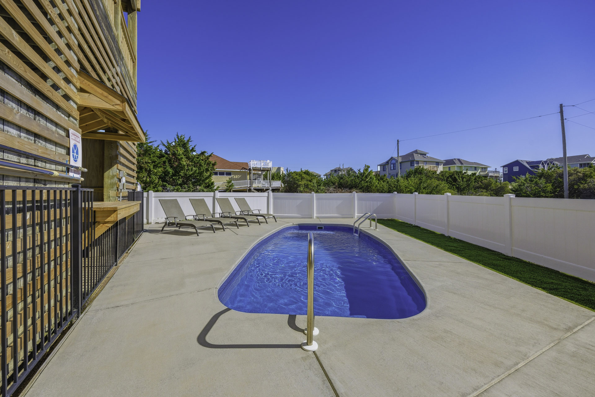 Surf Or Sound Realty 1071 I'm Not Shore Pool Area 1