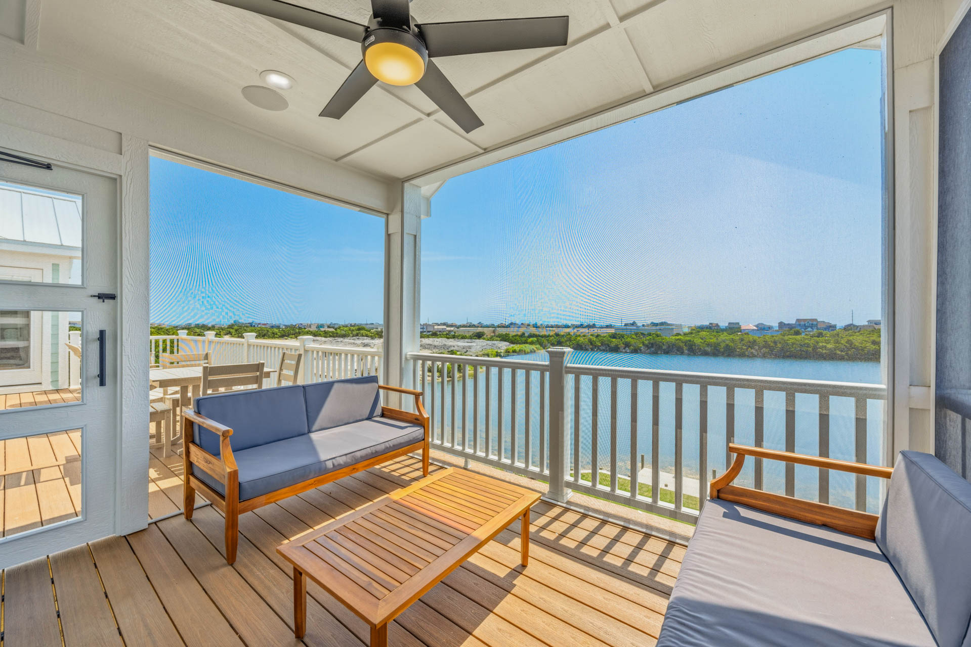 Surf Or Sound Realty 1225 Castaway Cove Screened Porch 2