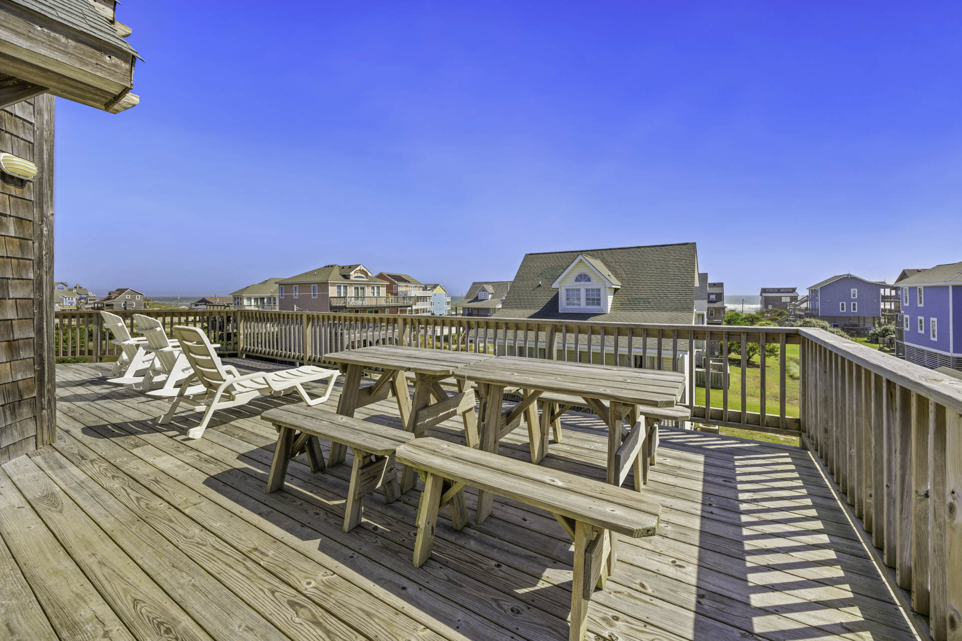 Surf Or Sound Realty 1228 Wave Breaker Deck 1