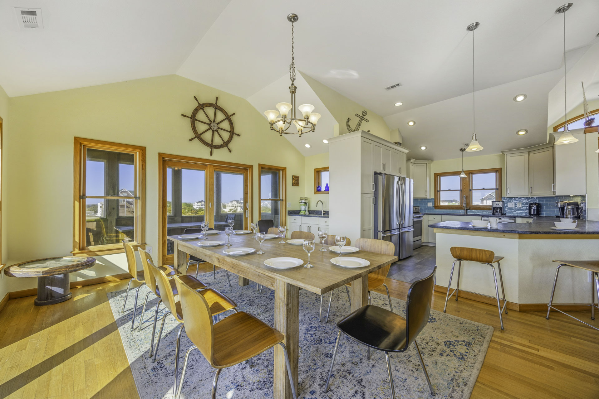 Surf Or Sound Realty 481 Sweet Tranquility Dining Area 2